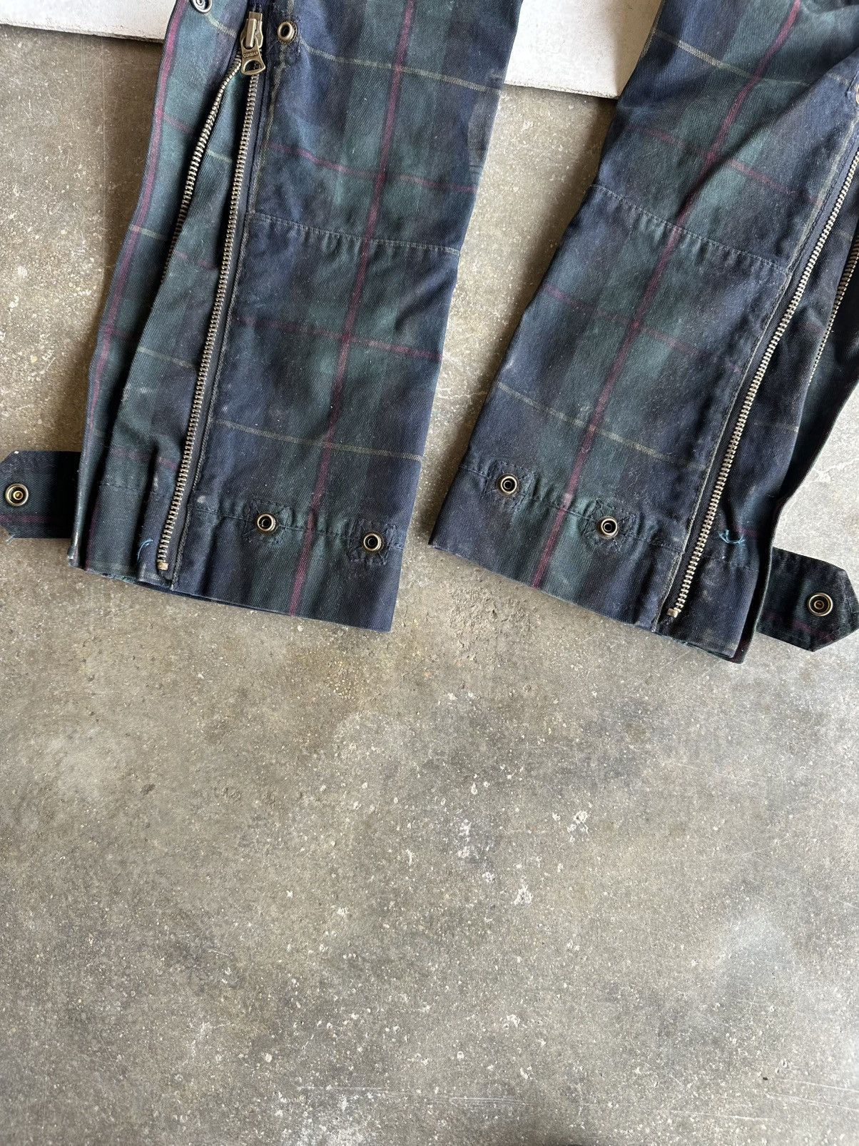 RRL Ralph Lauren RARE🔥🔥 Vintage RALPH LAUREN Check Tartan Bondage Punk Conmar Size US 30 / EU 46 - 18 Thumbnail
