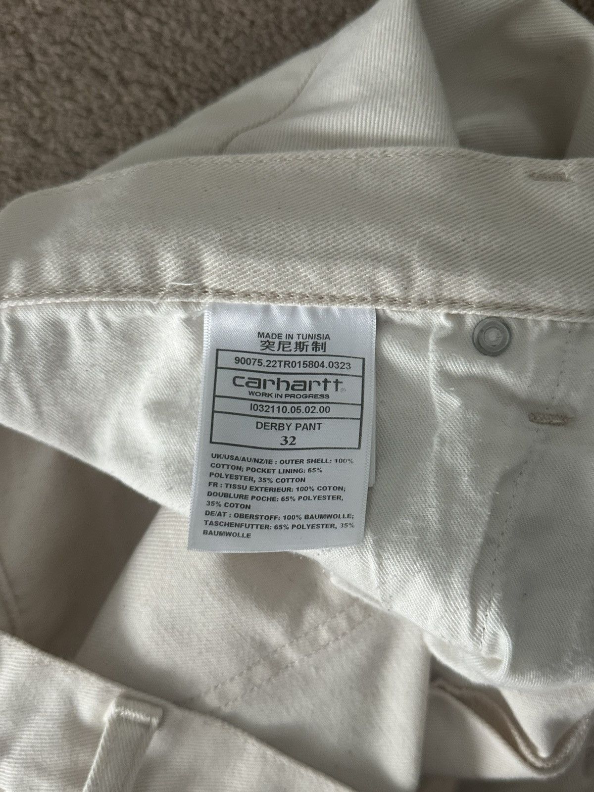 Carhartt Wip Derby Pant Size US 32 / EU 48 - 6 Thumbnail