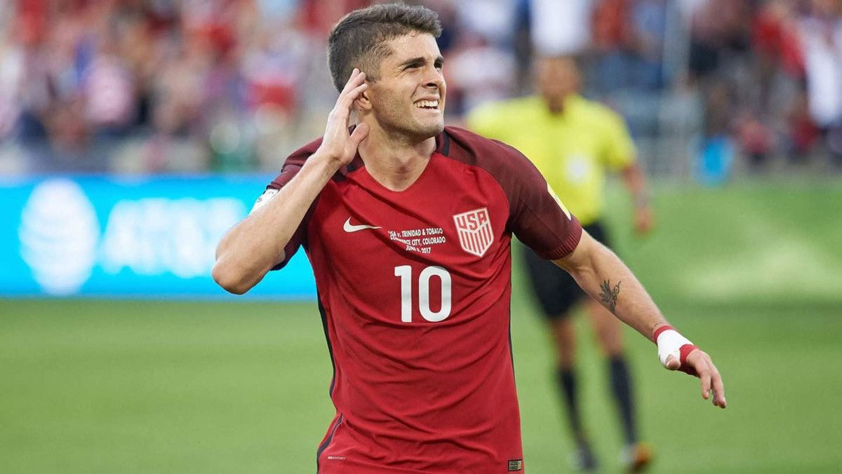 Nike 17/18 USA Pulisic Third Shirt Size US L / EU 52-54 / 3 - 21 Thumbnail