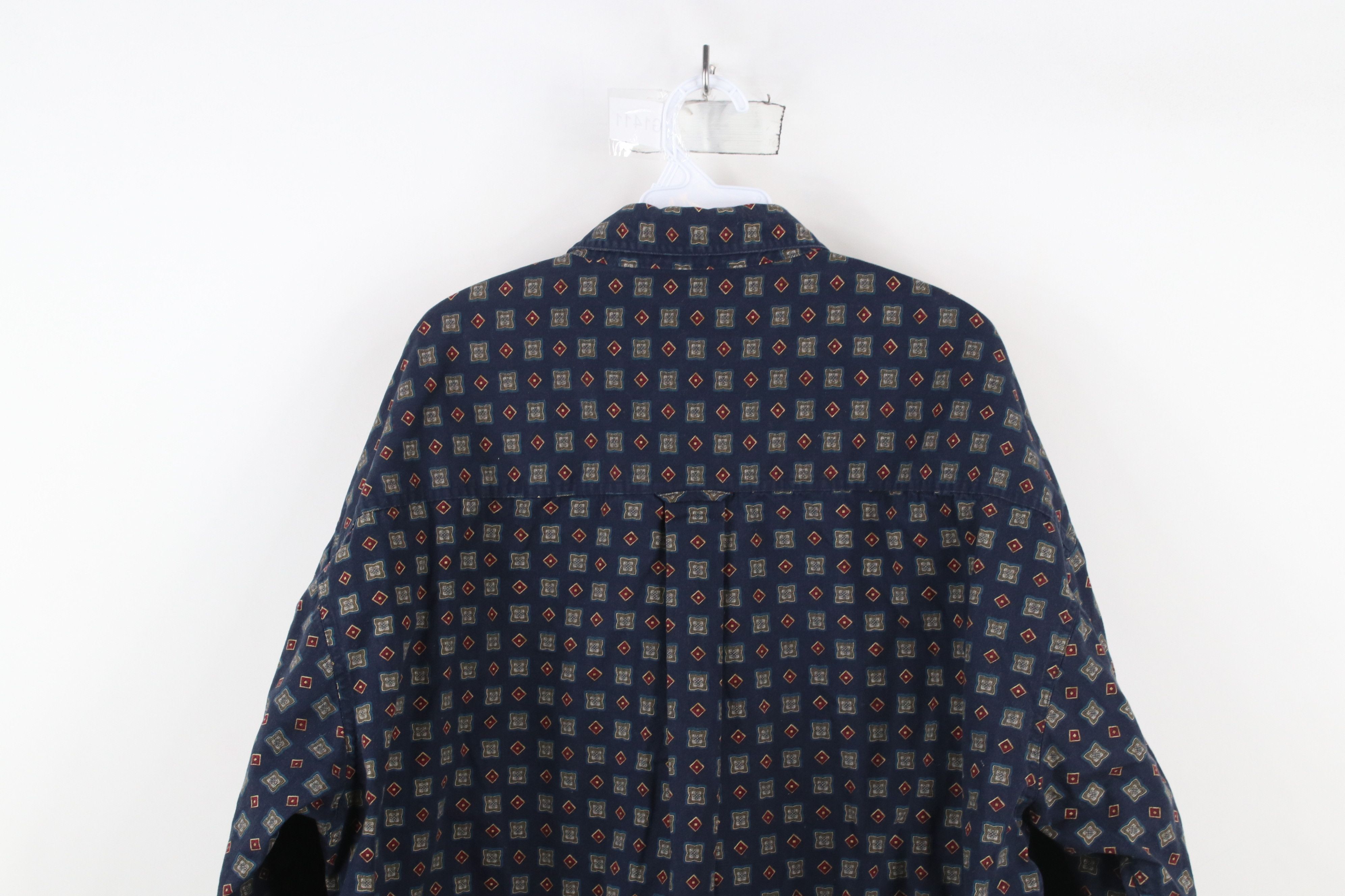 Ralph Lauren × Vintage Vintage 90s Chaps Ralph Lauren Collared Button Down Shirt Size US XL / EU 56 / 4 - 9 Thumbnail