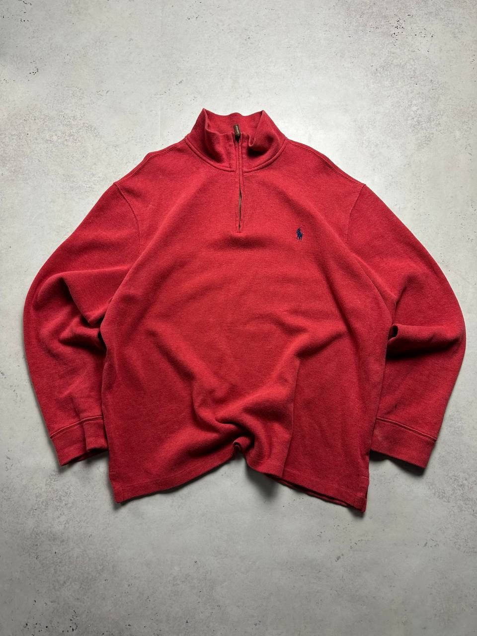 Polo Ralph Lauren Vintage Polo Ralph Lauren Quarter Zip Sweater Y2K XL Size US XL / EU 56 / 4 - 1 Thumbnail