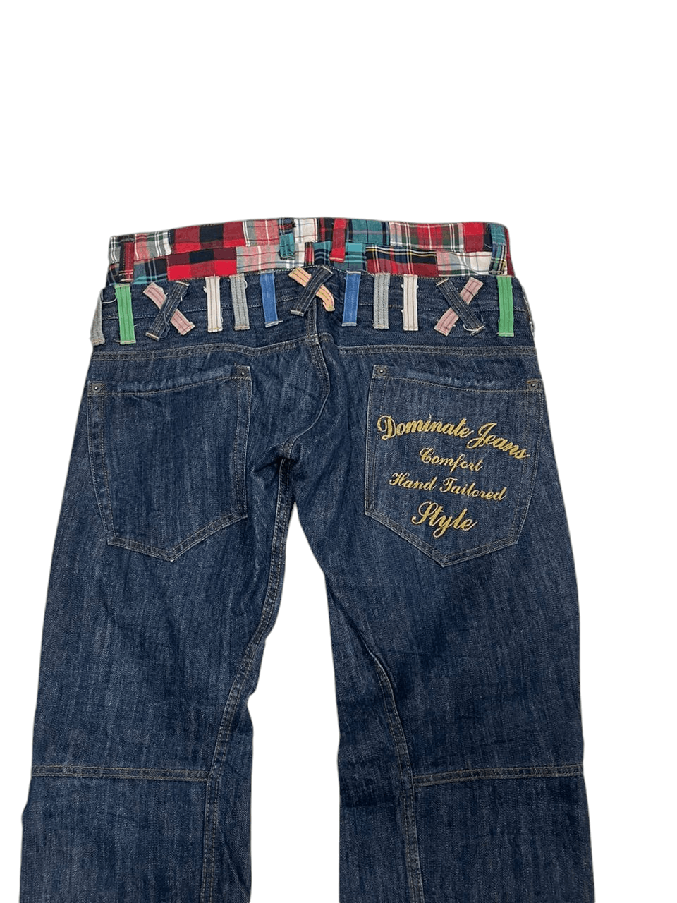 Japanese Brand 💥Dominate HandCrafted Double Waist Jeans💥 Size US 34 / EU 50 - 8 Thumbnail