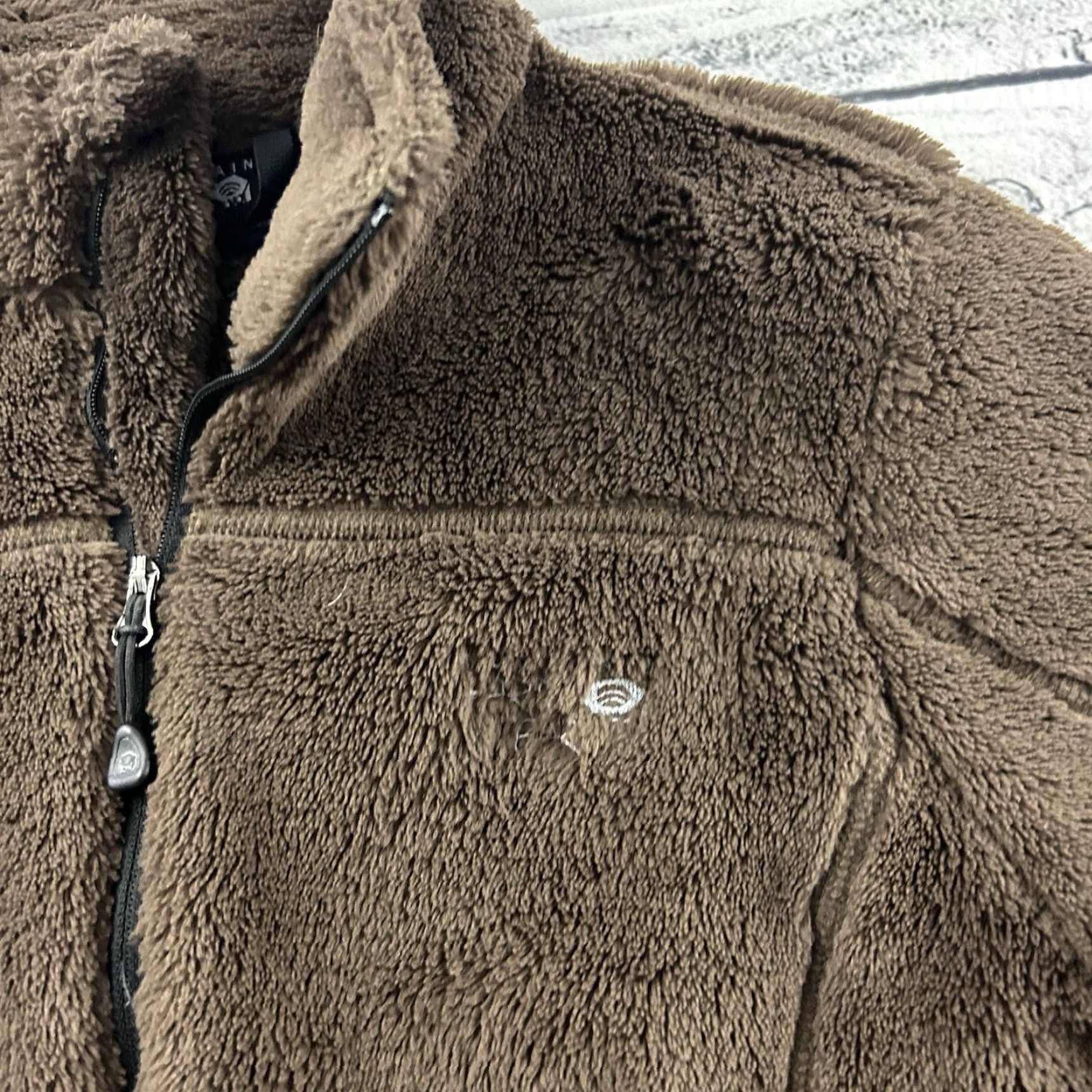 Mountain Hardwear VINTAGE Mountain Hardwear Full Zip Fleece Jacket Women’s S Brown Size S / US 4 / IT 40 - 2 Thumbnail