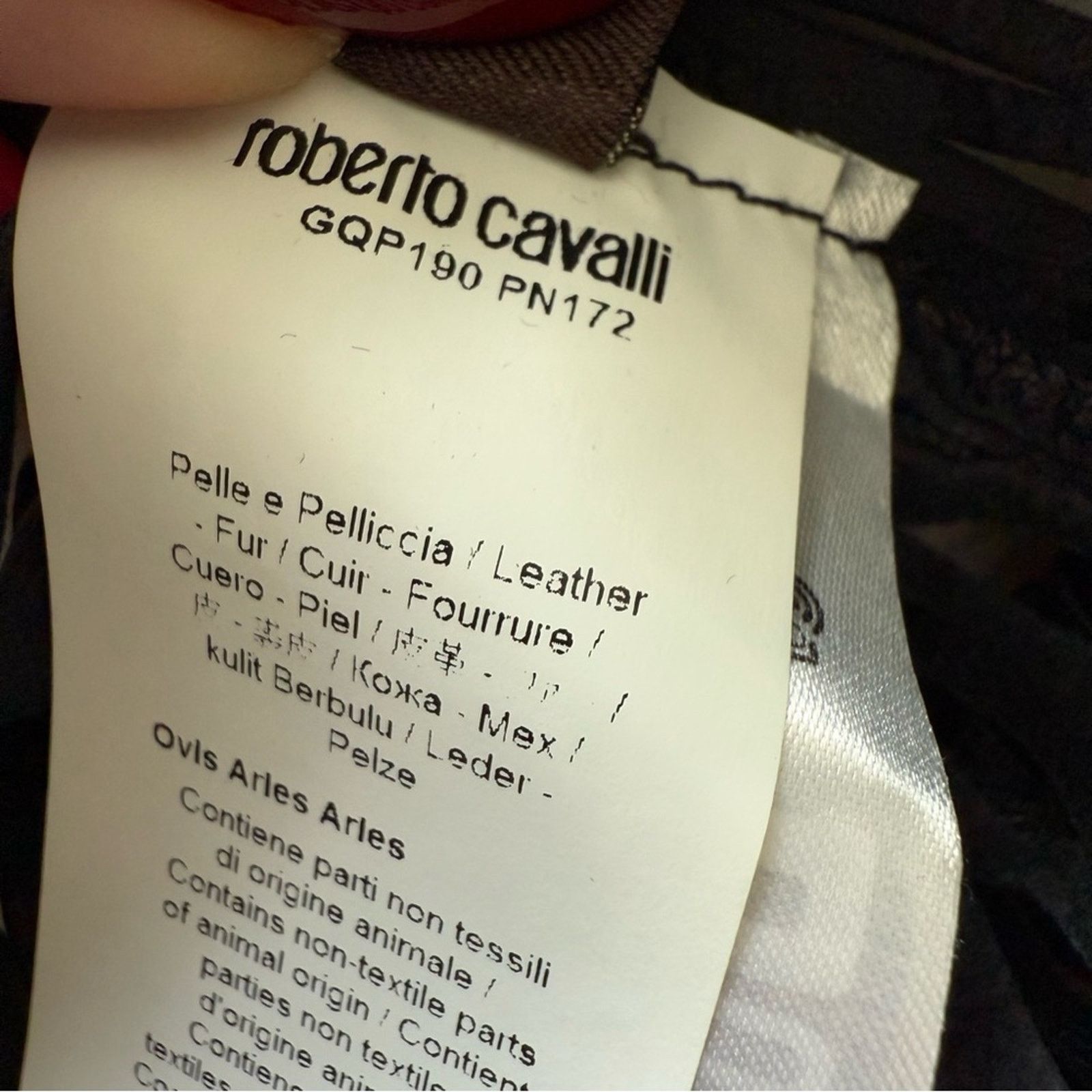 Roberto Cavalli NWT!!! Roberto Cavalli women leather dress size 48IT 1650$!! Size XL / US 12-14 / IT 48-50 - 10 Thumbnail