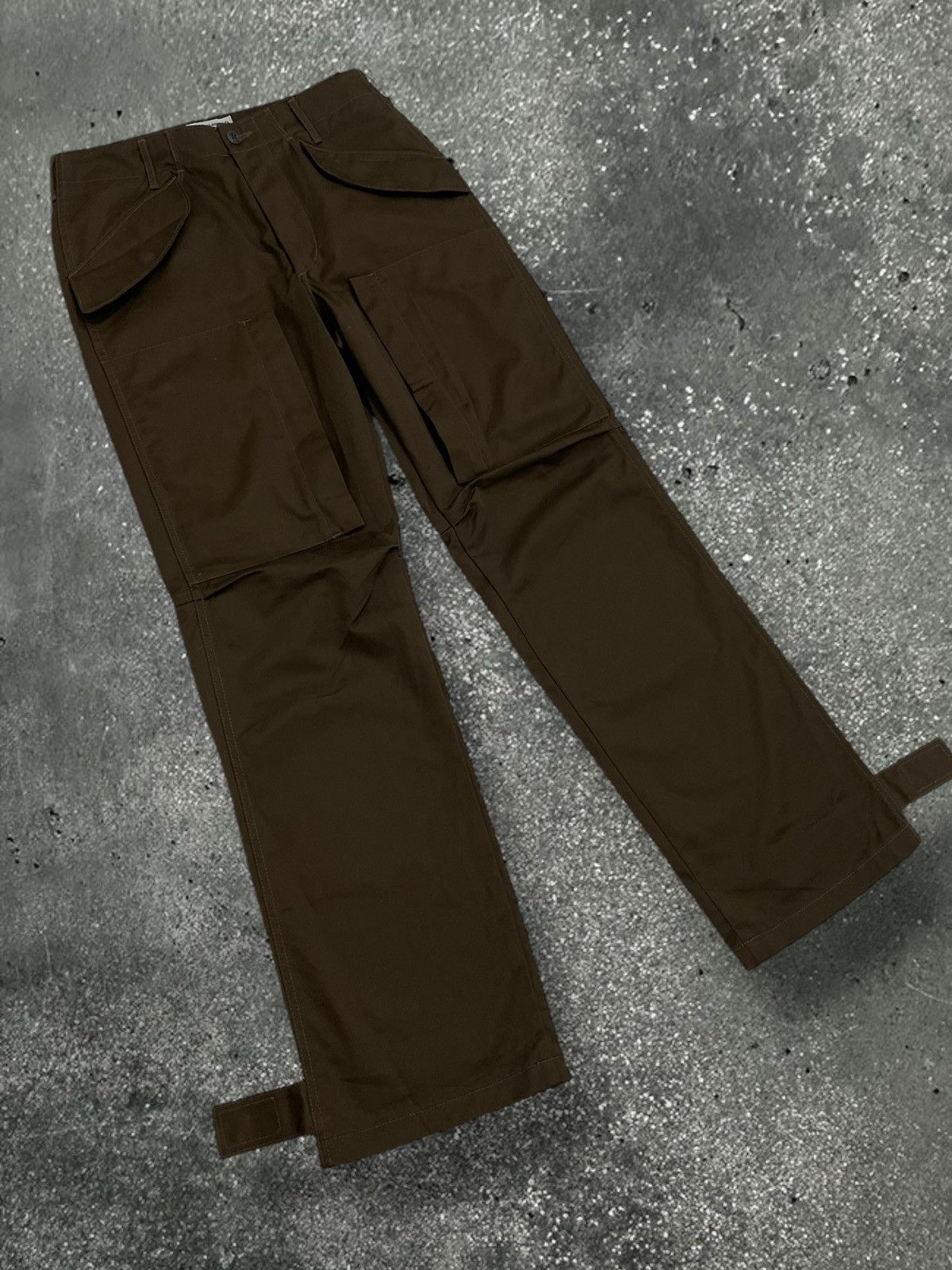 Designer × Japanese Brand × Vintage Vintage 1990s Japan Designer Blue Way Clothing Combat Pant Size US 30 / EU 46 - 2 Thumbnail