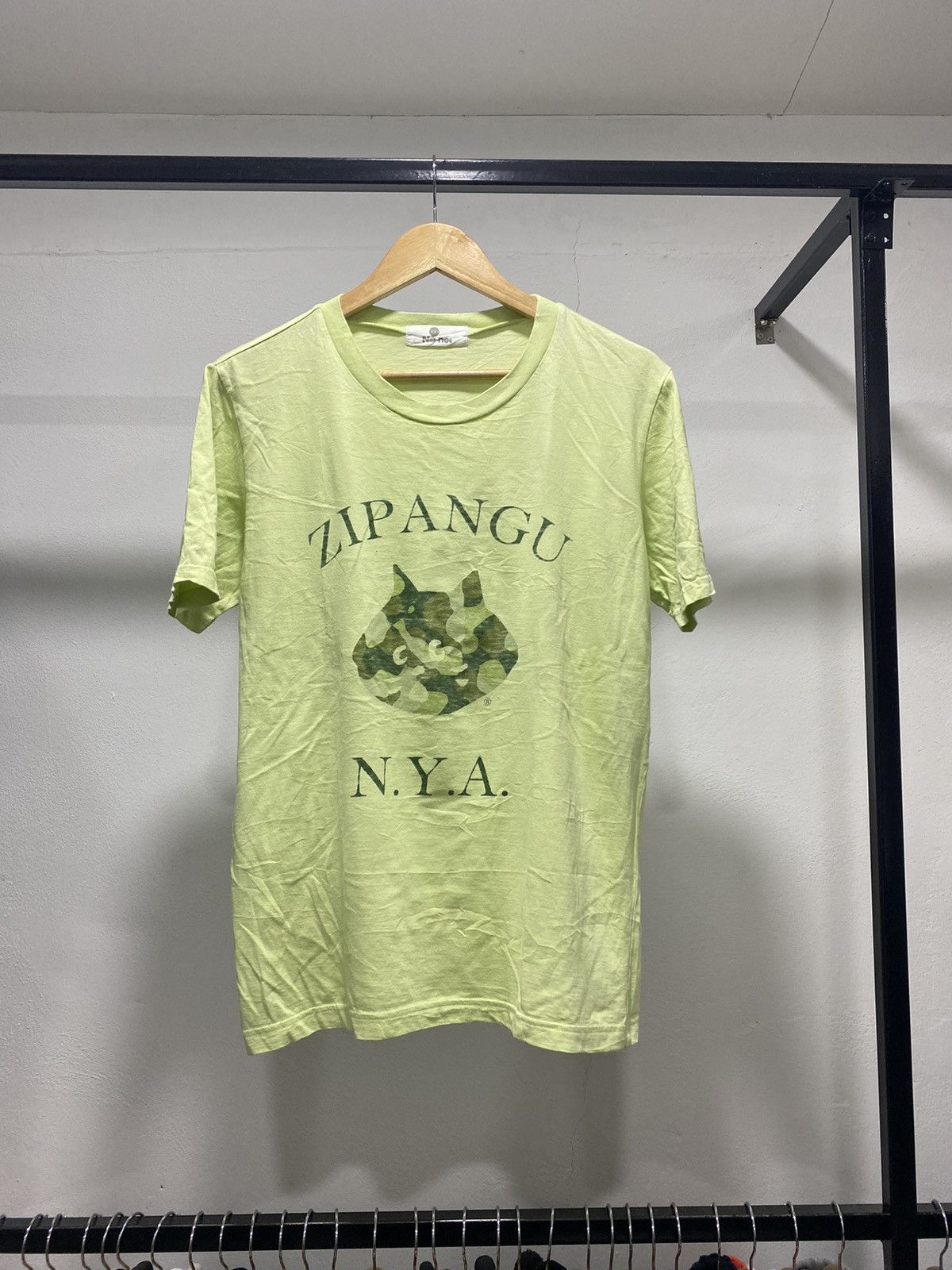 Issey Miyake × Japanese Brand × Ne-Net Sick☠️ Issey Miyake Cat Nenet Reverse Print Designer Size US M / EU 48-50 / 2 - 1 Thumbnail