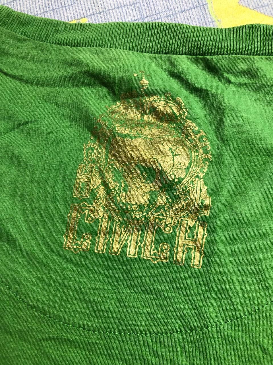 Vintage Y2K Affliction Style All Over Print T Shirt Tee Tapout Japan Size US M / EU 48-50 / 2 - 2 Thumbnail