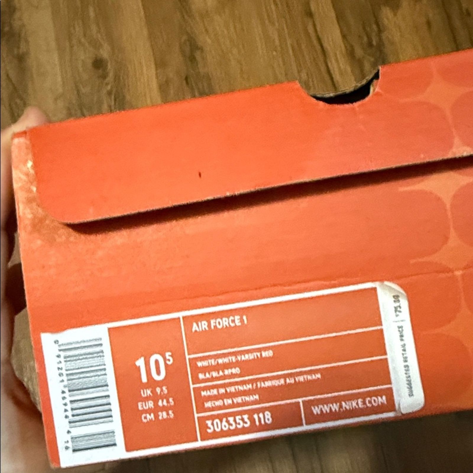 Nike 2005 Nike Air Force 1 Size US 10.5 / EU 43-44 - 13 Thumbnail
