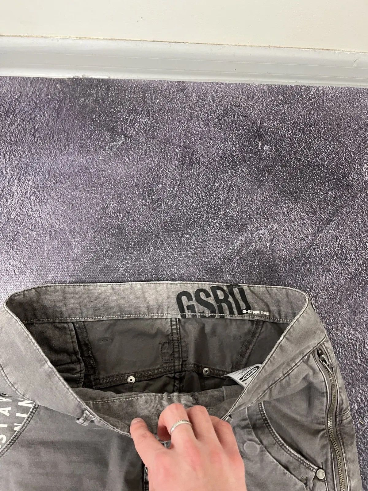 G-Star × Vintage Vintage G Star Raw Y2K Embroidered Logo Japanese Pants Size US 32 / EU 48 - 9 Thumbnail