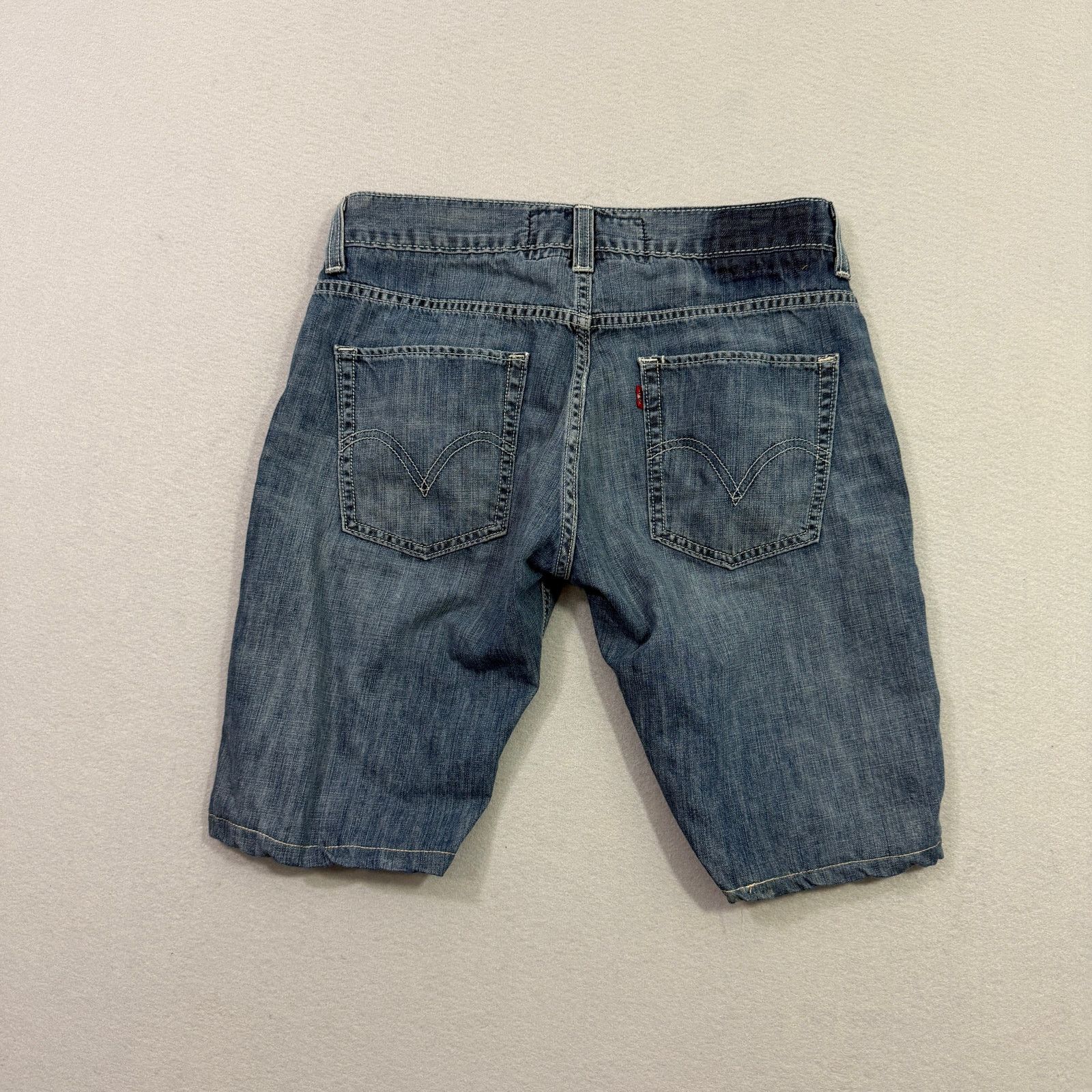 Levi's Vintage Levis 511 Jean Shorts Mens 33 Blue 11" Inseam Skinny Size US 33 - 7 Thumbnail