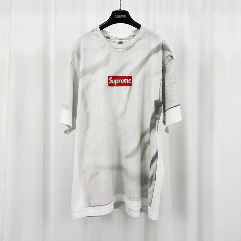 Maison Margiela Maison Margiela Men's Short Sleeve Logo T-Shirt 0089 Size US L / EU 52-54 / 3 - 1 Thumbnail
