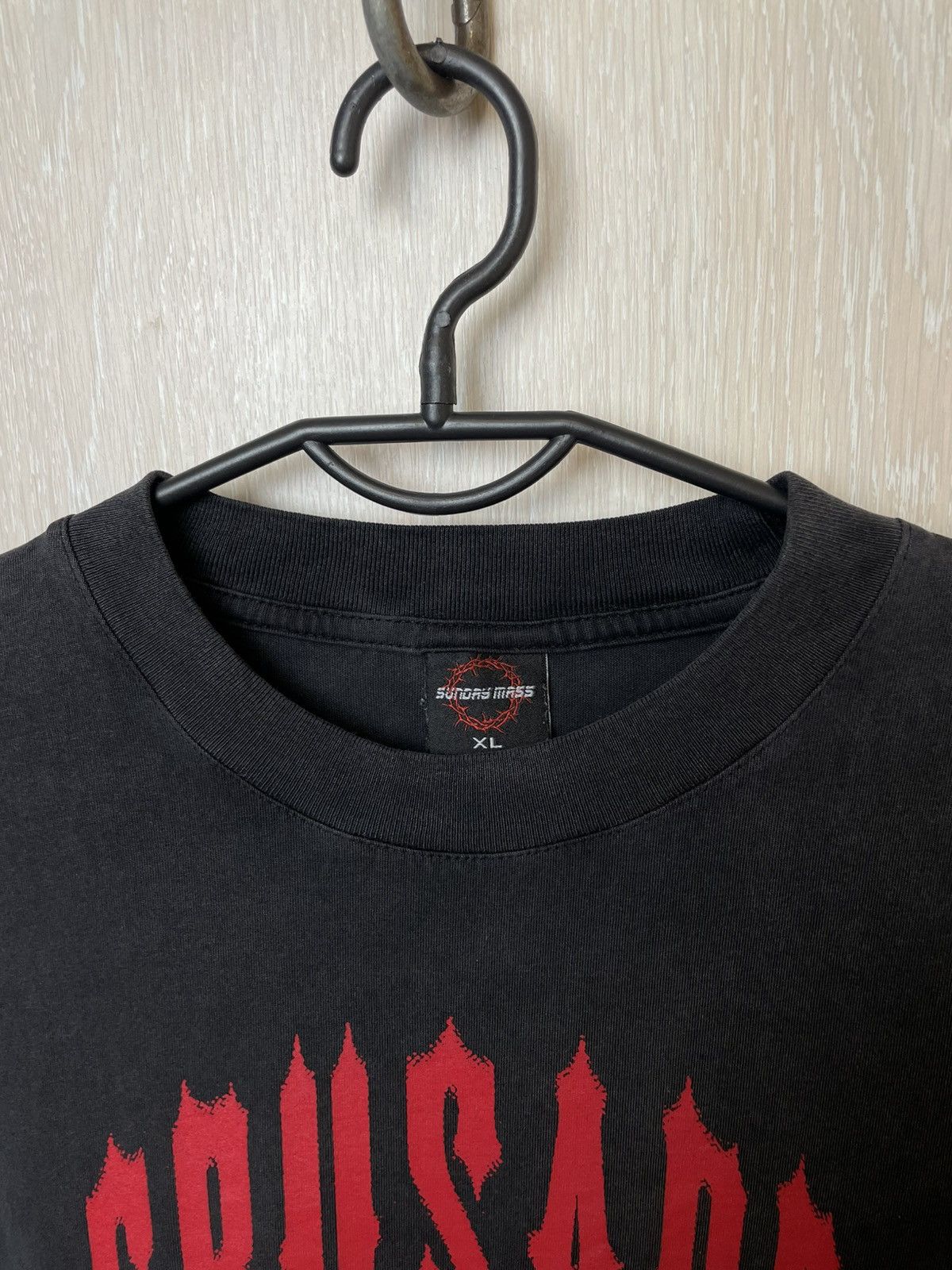 Band Tees Crusade Graphic Jesus TeeSunday Mass Size XL Size US XL / EU 56 / 4 - 5 Thumbnail