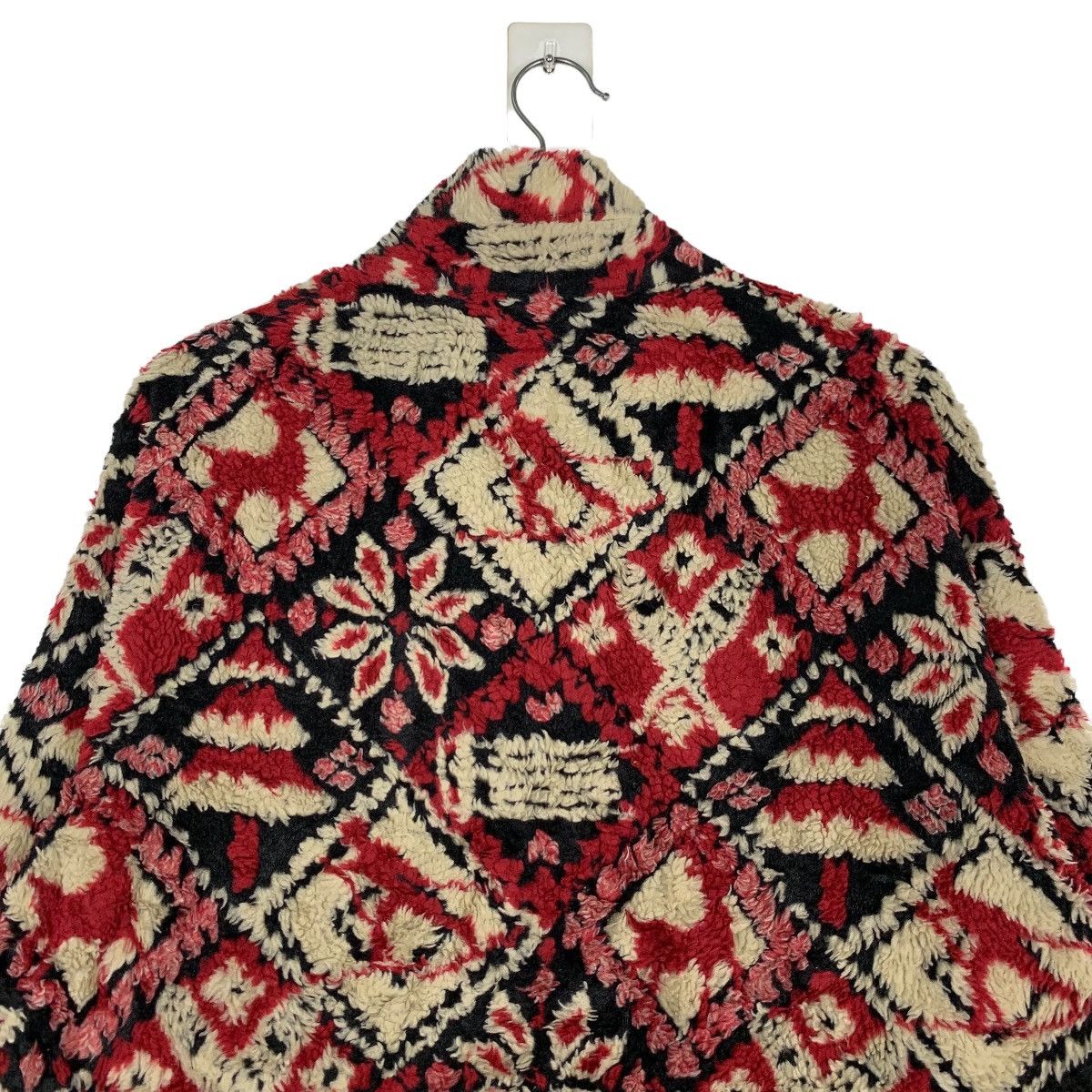Vintage EMS Motif Design Fullprint Half Zip Pullover Fleece #0002-C1 Size M / US 6-8 / IT 42-44 - 9 Thumbnail