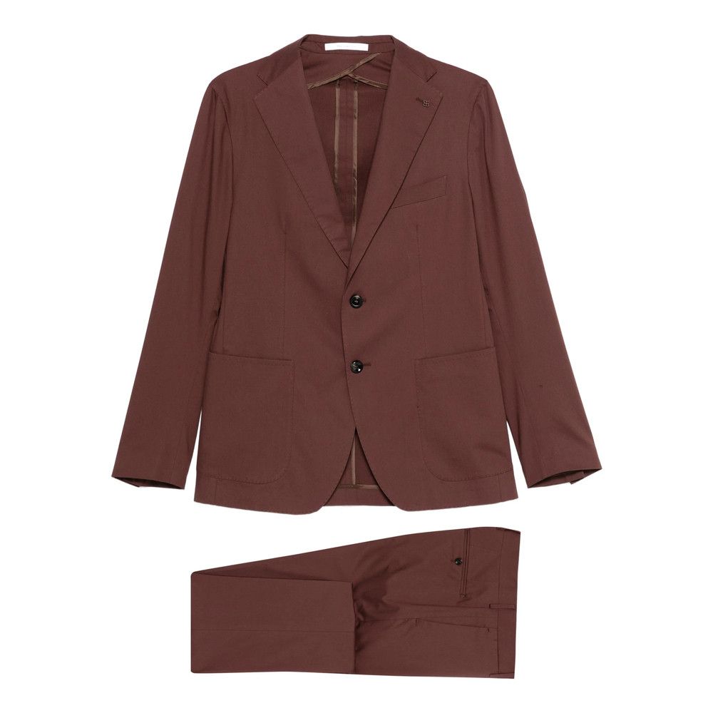 Tagliatore Tagliatore BROWN Suits - Single Breasted Suits Size US M / EU 48-50 / 2 - 1 Thumbnail