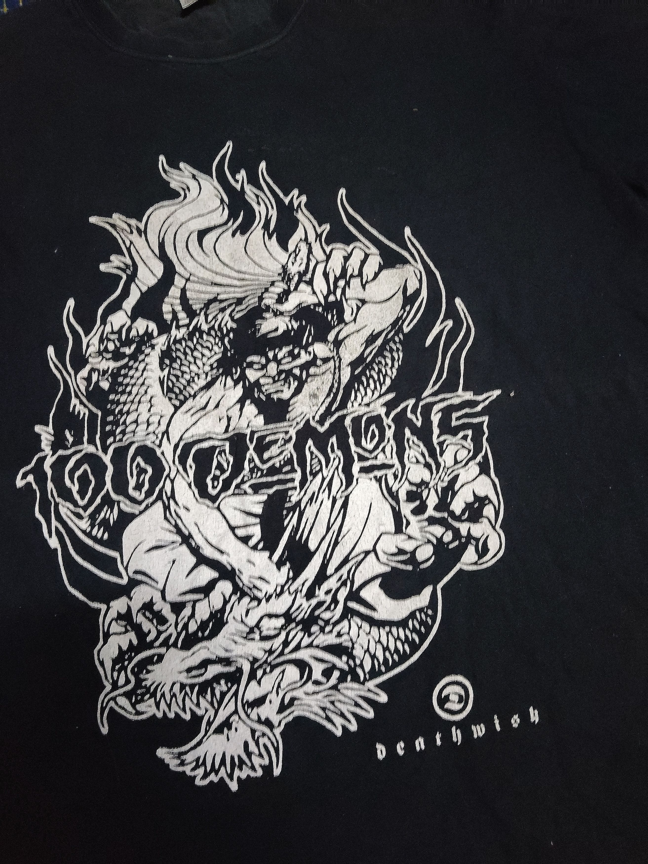 Band Tees Vintage DEATHWISH rock band promo t shirt Size US M / EU 48-50 / 2 - 6 Thumbnail