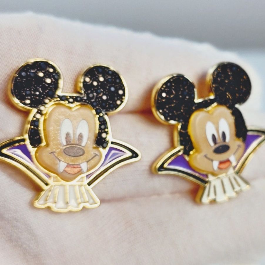 Disney Disney x BaubleBar Mickey Halloween Vampire Stud Earrings Size ONE SIZE - 3 Thumbnail