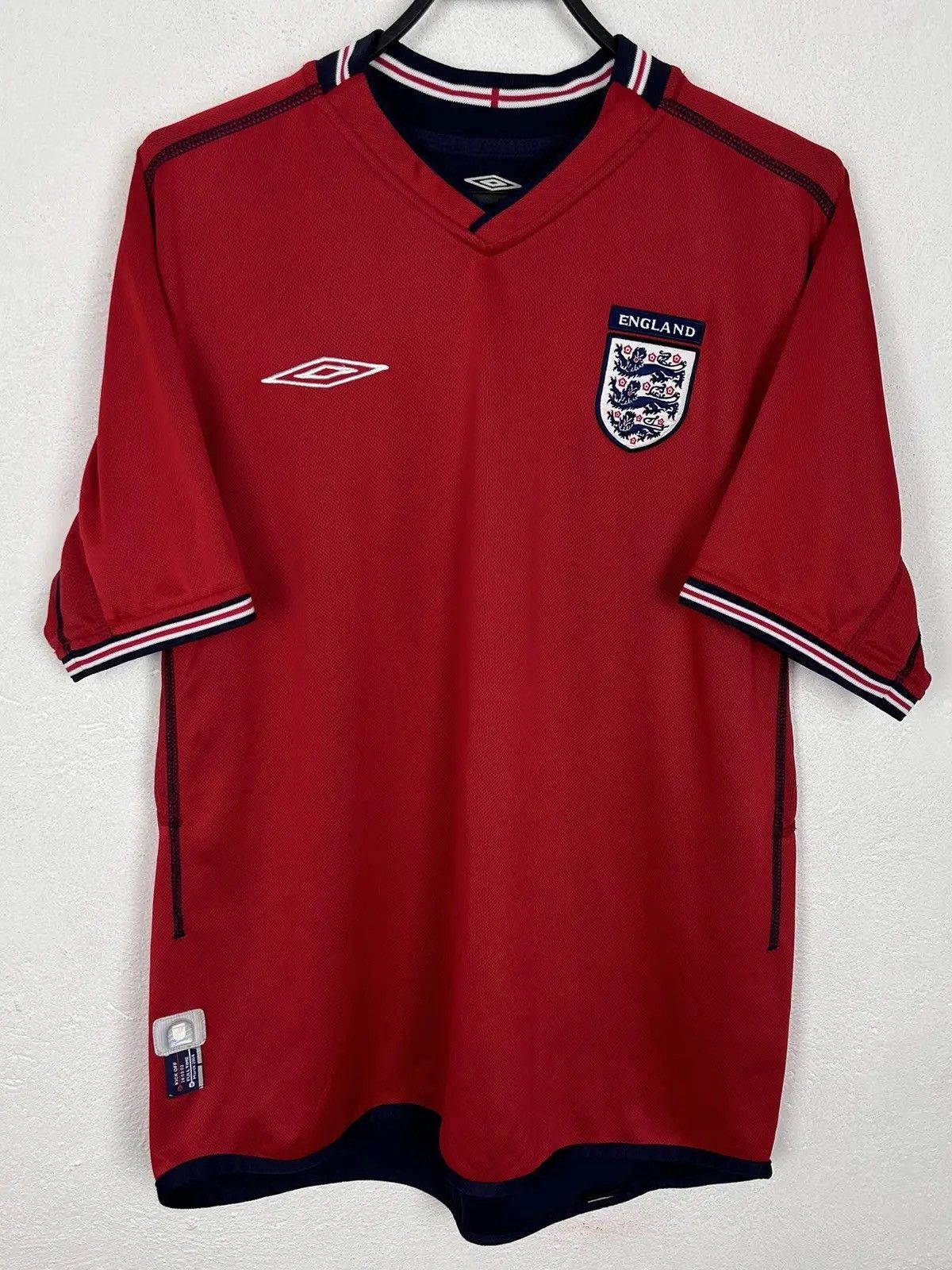 Umbro Umbro England 2004 Home Away Reversible Rare Soccer Jersey Size US M / EU 48-50 / 2 - 1 Thumbnail
