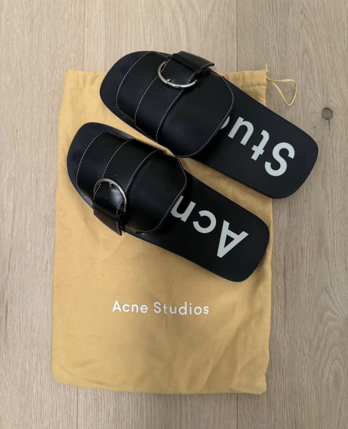 Acne Studios Acne Studios Sandals Size US 8 / IT 38 - 2 Thumbnail