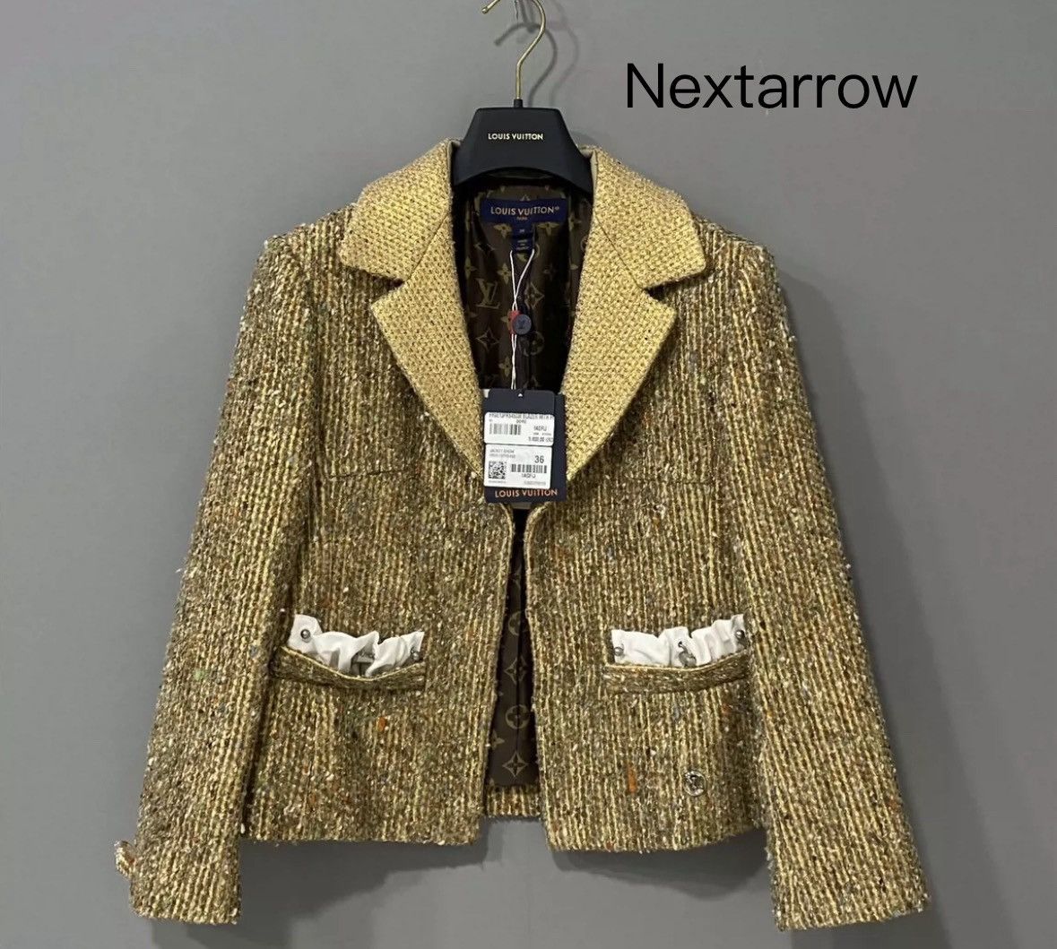 Louis Vuitton Louis Vuitton FW24 printed woolen suit jacket 2412-Nextarrow Size US M / EU 48-50 / 2 - 1 Thumbnail