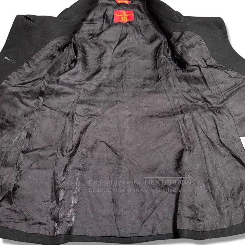 Vivienne Westwood Vivienne Westwood Black Little Witch Lapel Overcoat Size M / US 6-8 / IT 42-44 - 5 Thumbnail