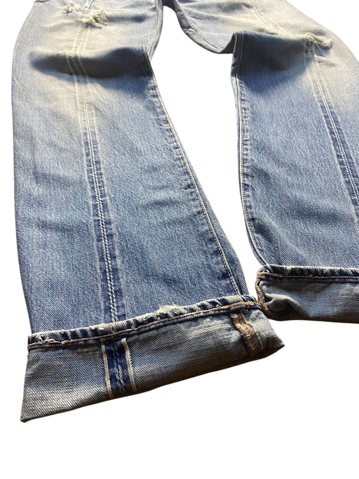 Johnbull Johnbull Kojima Japan Reconstructed Denim Selvedge Jeans Size US 32 / EU 48 - 4 Thumbnail