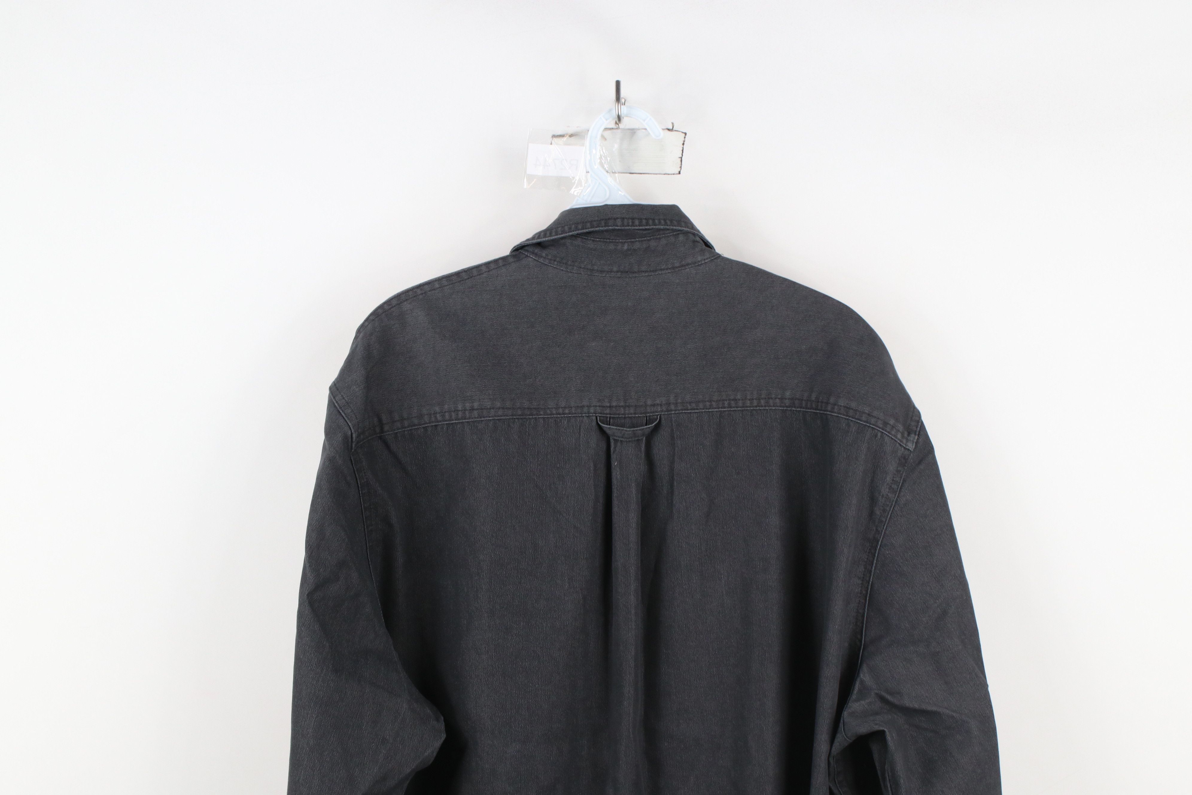 Tilley × Vintage Vintage Tilley Endurables Stretch Safari Denim Button Shirt Size US L / EU 52-54 / 3 - 12 Thumbnail
