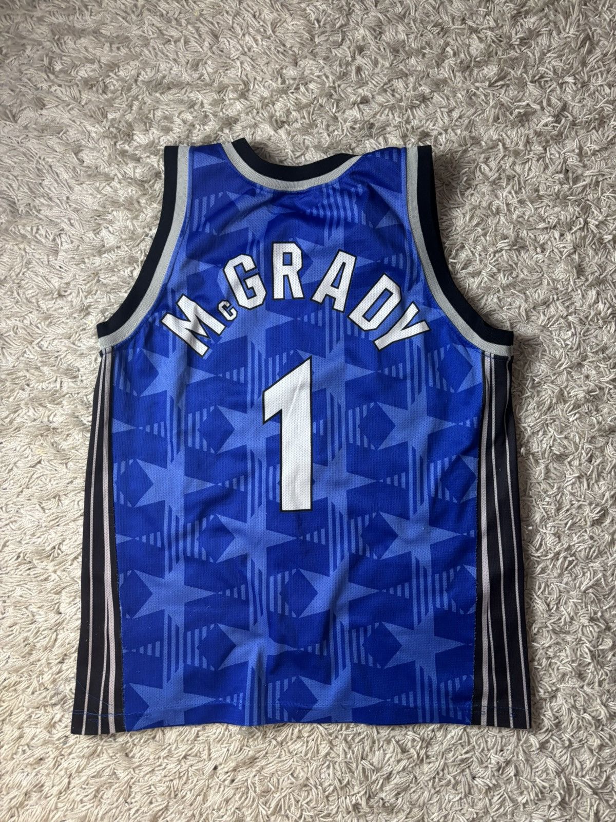 Champion × NBA × Vintage Vintage Orlando Magic Tracy Mcgrady Champion Jersey Size US S / EU 44-46 / 1 - 8 Thumbnail