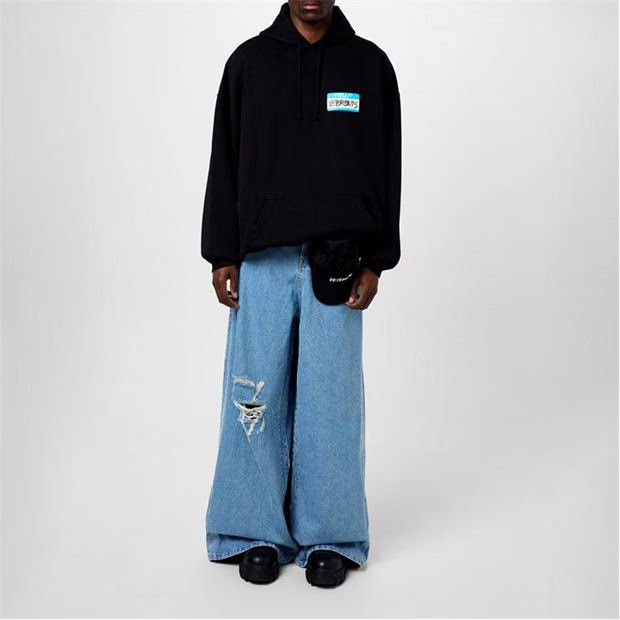 Vetements o1g2r1mq0824 Hoodie in Black Size US L / EU 52-54 / 3 - 7 Thumbnail