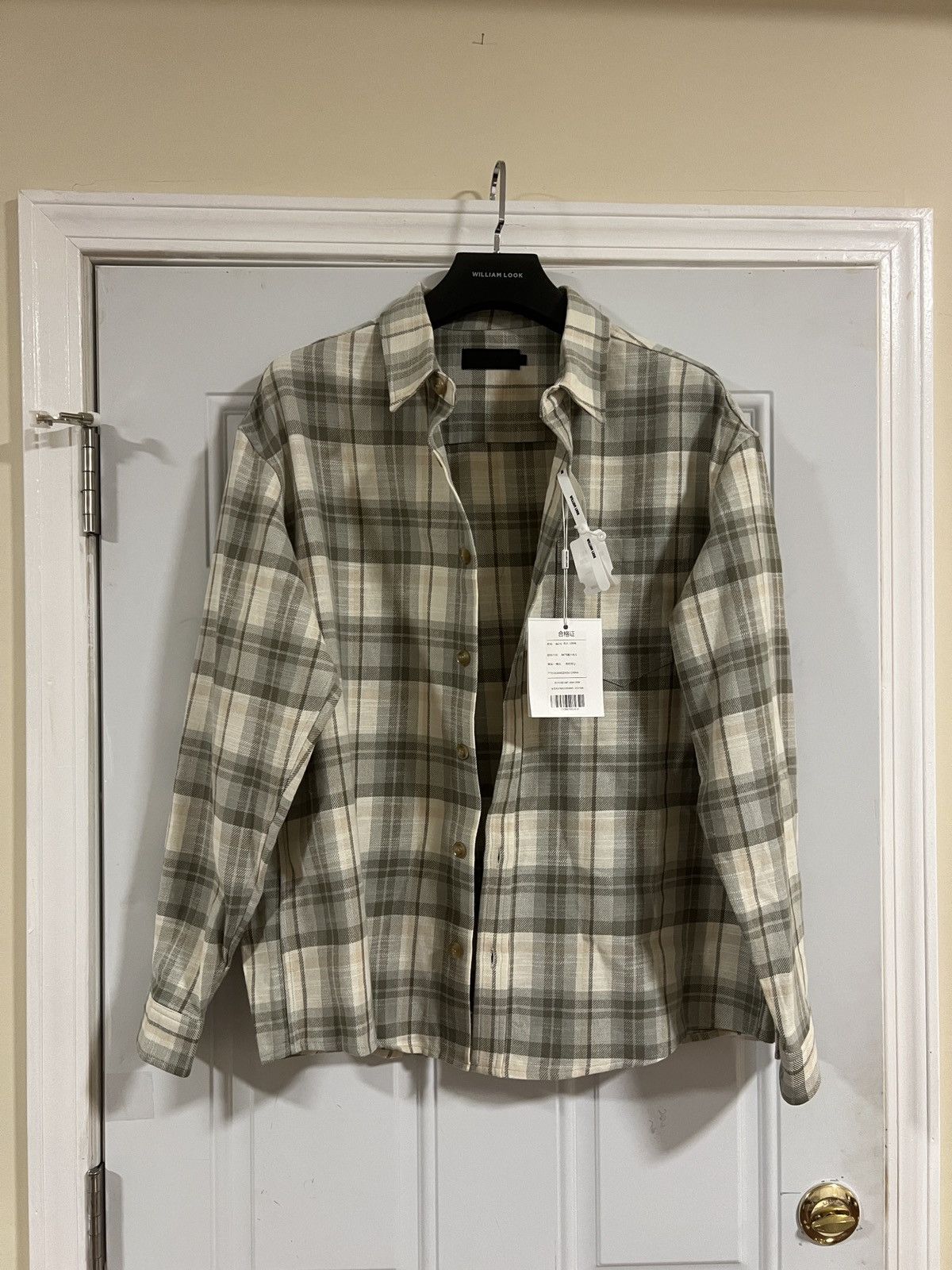 Other Unisex cotton checked shirt Size US S / EU 44-46 / 1 - 2 Thumbnail