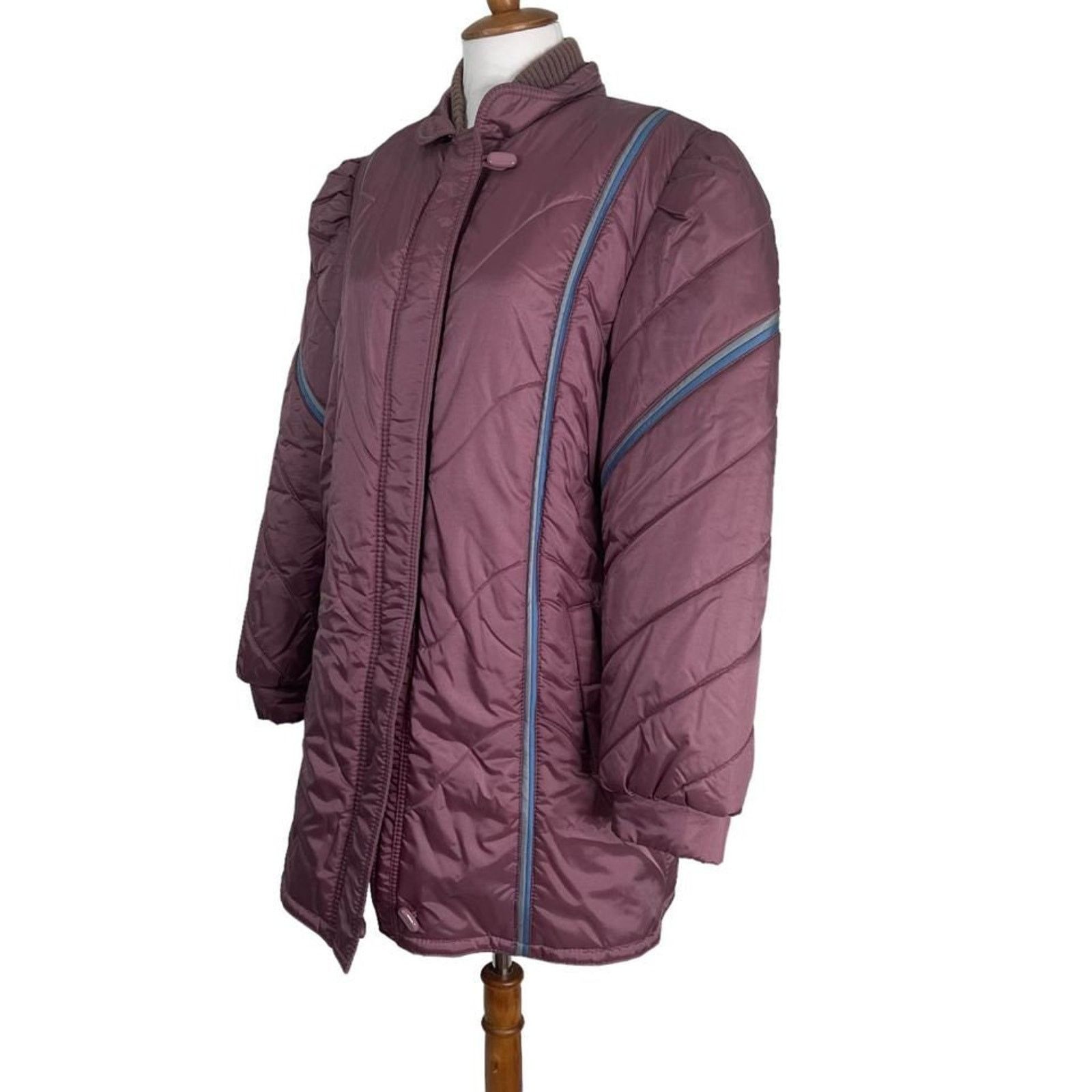 Vintage Ryan Scott Vintage 80s Puffer Jacket Women’s M Winter Coat Size M / US 6-8 / IT 42-44 - 2 Thumbnail