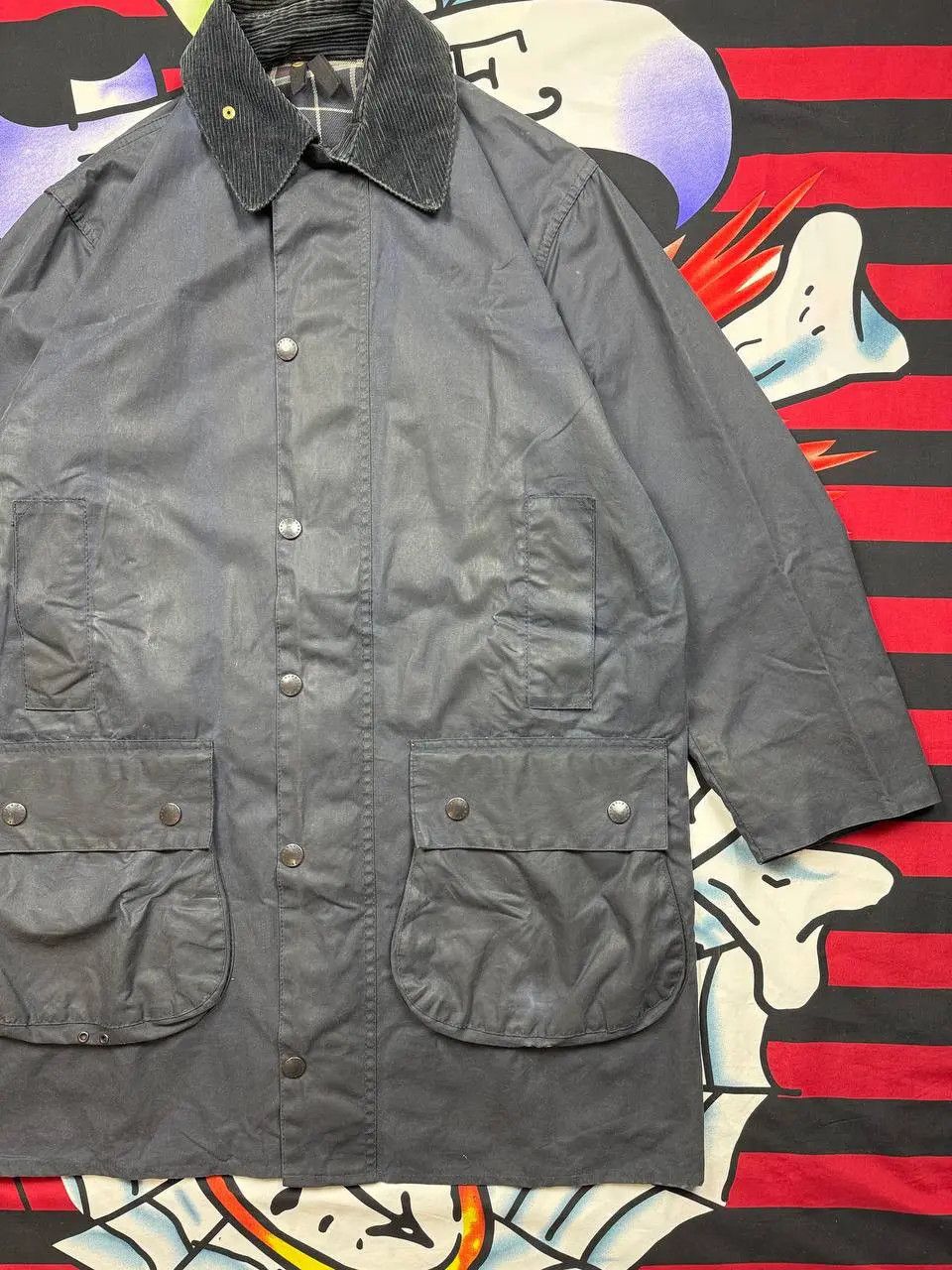 Barbour Barbour Border Wax 00s raincoat jacket A205 Size C38 Size US S / EU 44-46 / 1 - 3 Thumbnail