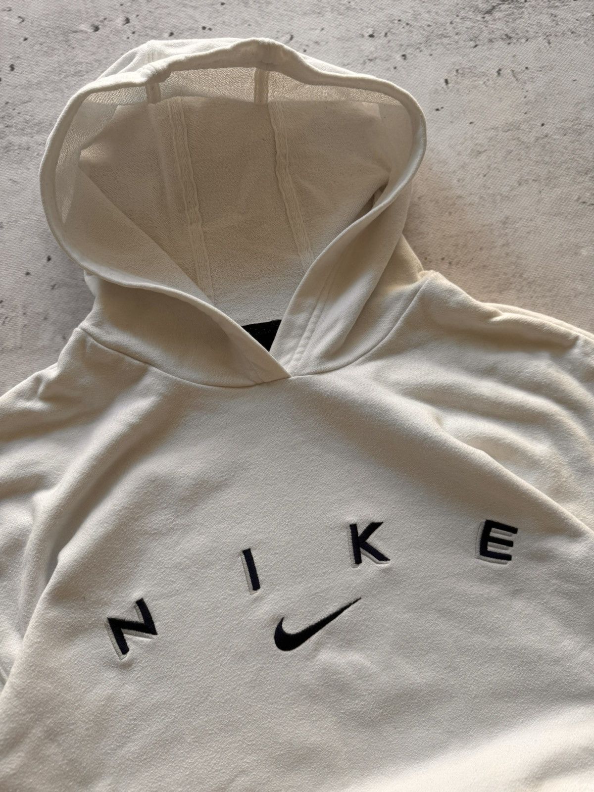 Nike × Vintage NIKE VINTAGE CENTER LOGO OVERSIZE BOXY HOODIE Size US L / EU 52-54 / 3 - 4 Thumbnail
