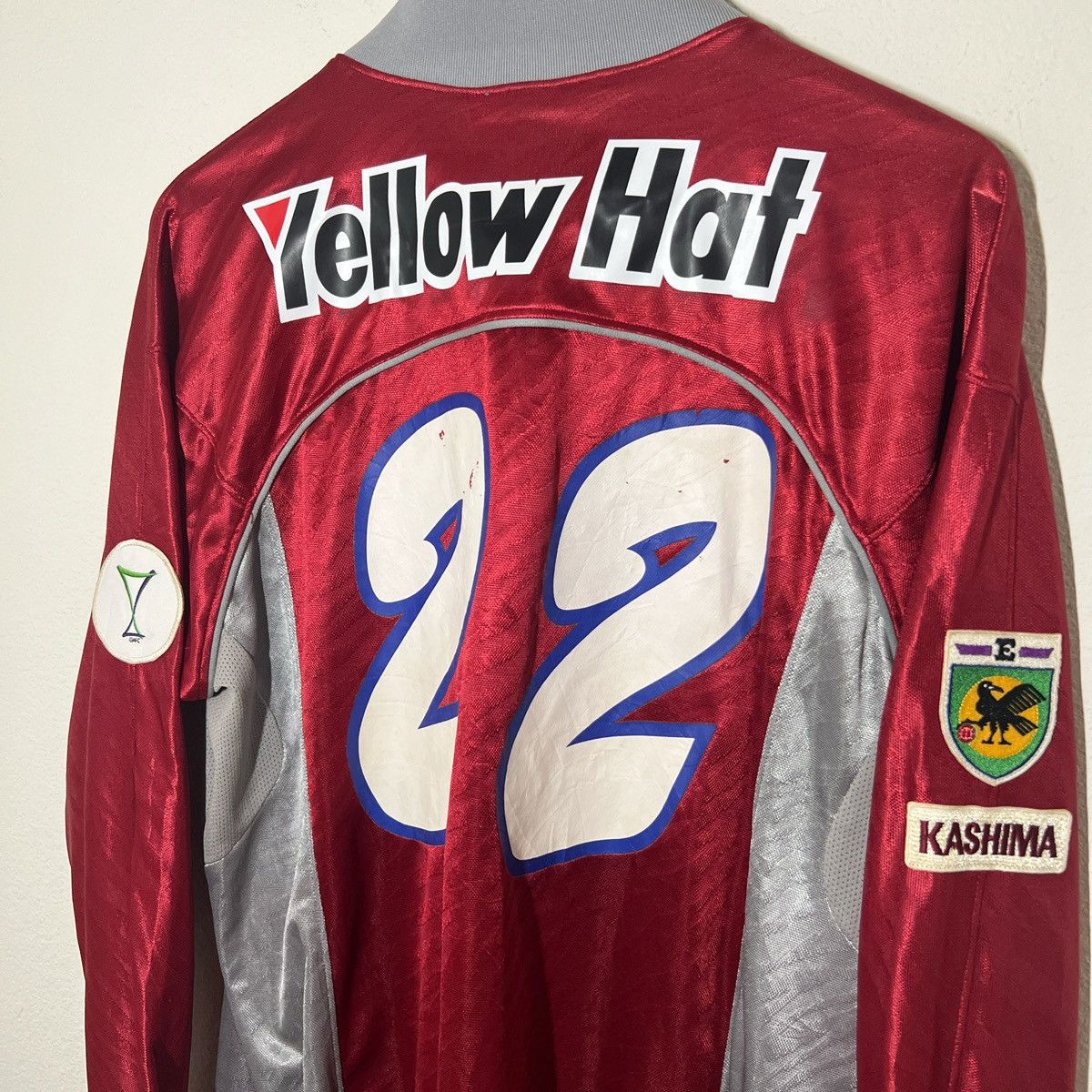 Vintage Kashima Antlers 1998-1999 Home Long Sleeve Jersey | Soccer Size US XL / EU 56 / 4 - 6 Thumbnail