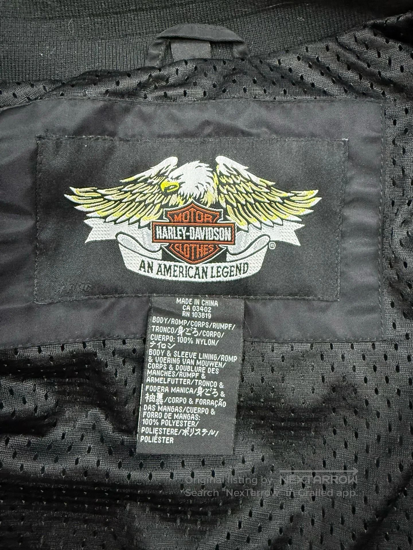 Other Harley Style Biker Jacket with Hood. Size US M / EU 48-50 / 2 - 4 Thumbnail