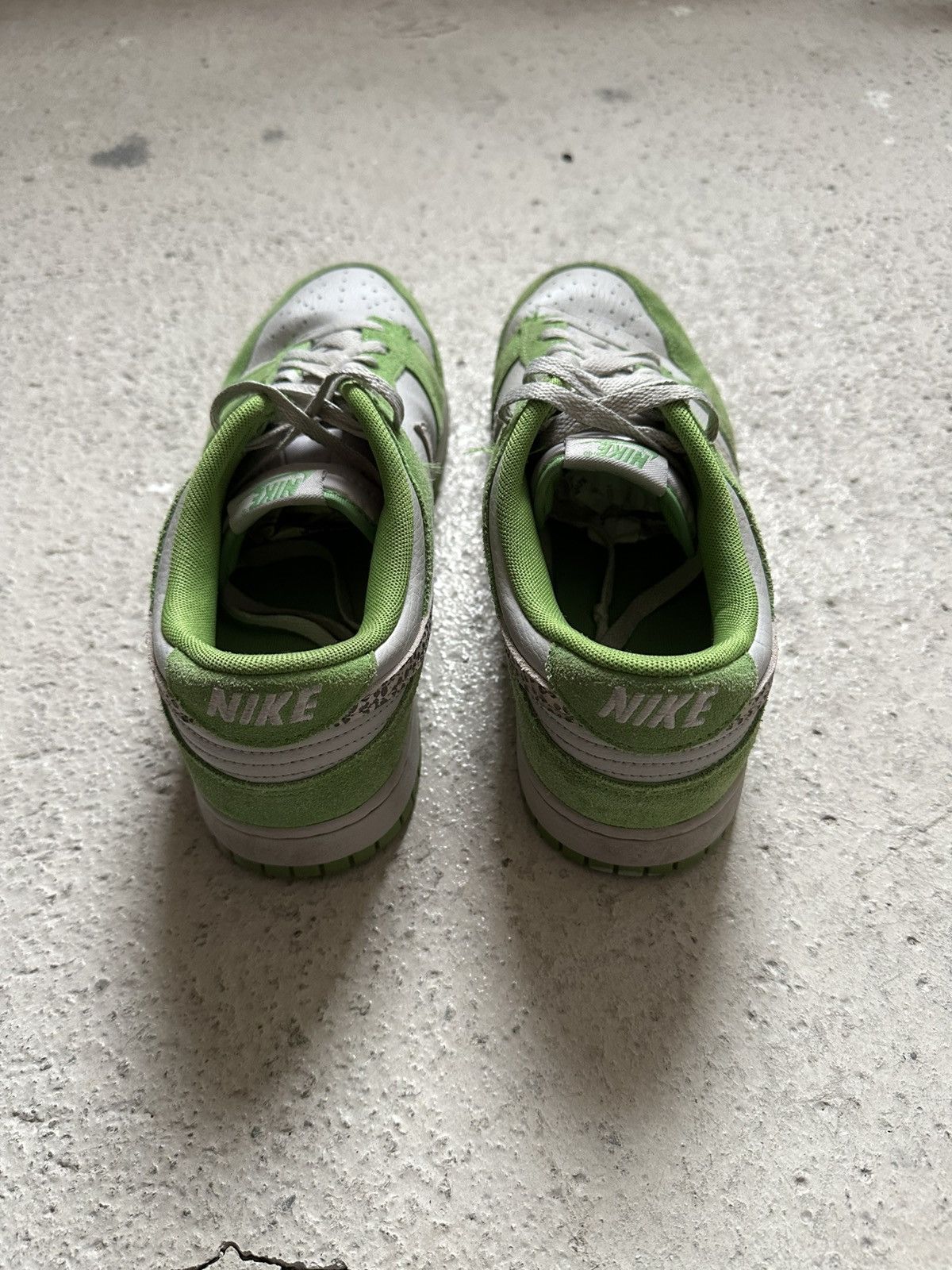 Nike Nike Dunk Low Safari Swoosh Green size - 45 us - 11.5 Size US 11.5 / EU 44-45 - 4 Thumbnail