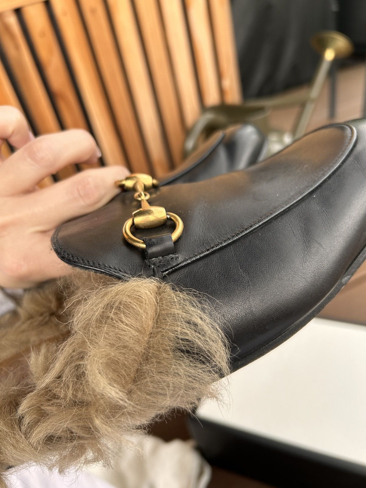 Gucci princeton loafers - worn