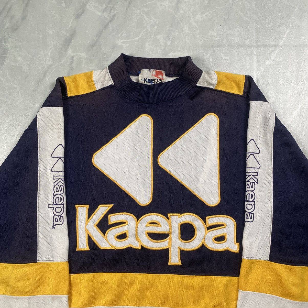 Descente Vintage 90s Kaepa Japan Jersey Crewneck Size US L / EU 52-54 / 3 - 2 Thumbnail