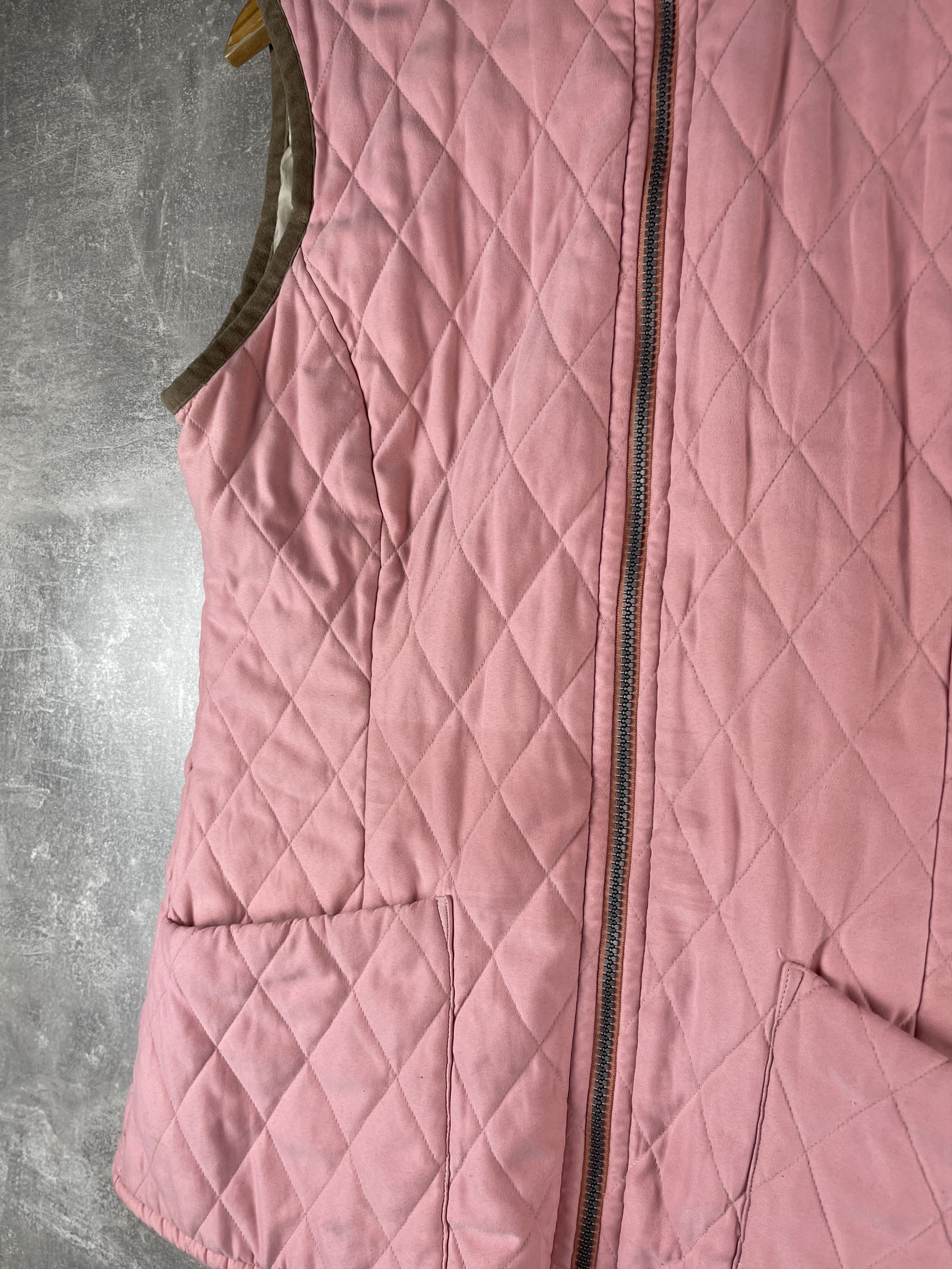 Barbour Vintage Barbour pink nylon puffer vest Size XS / US 0-2 / IT 36-38 - 5 Thumbnail