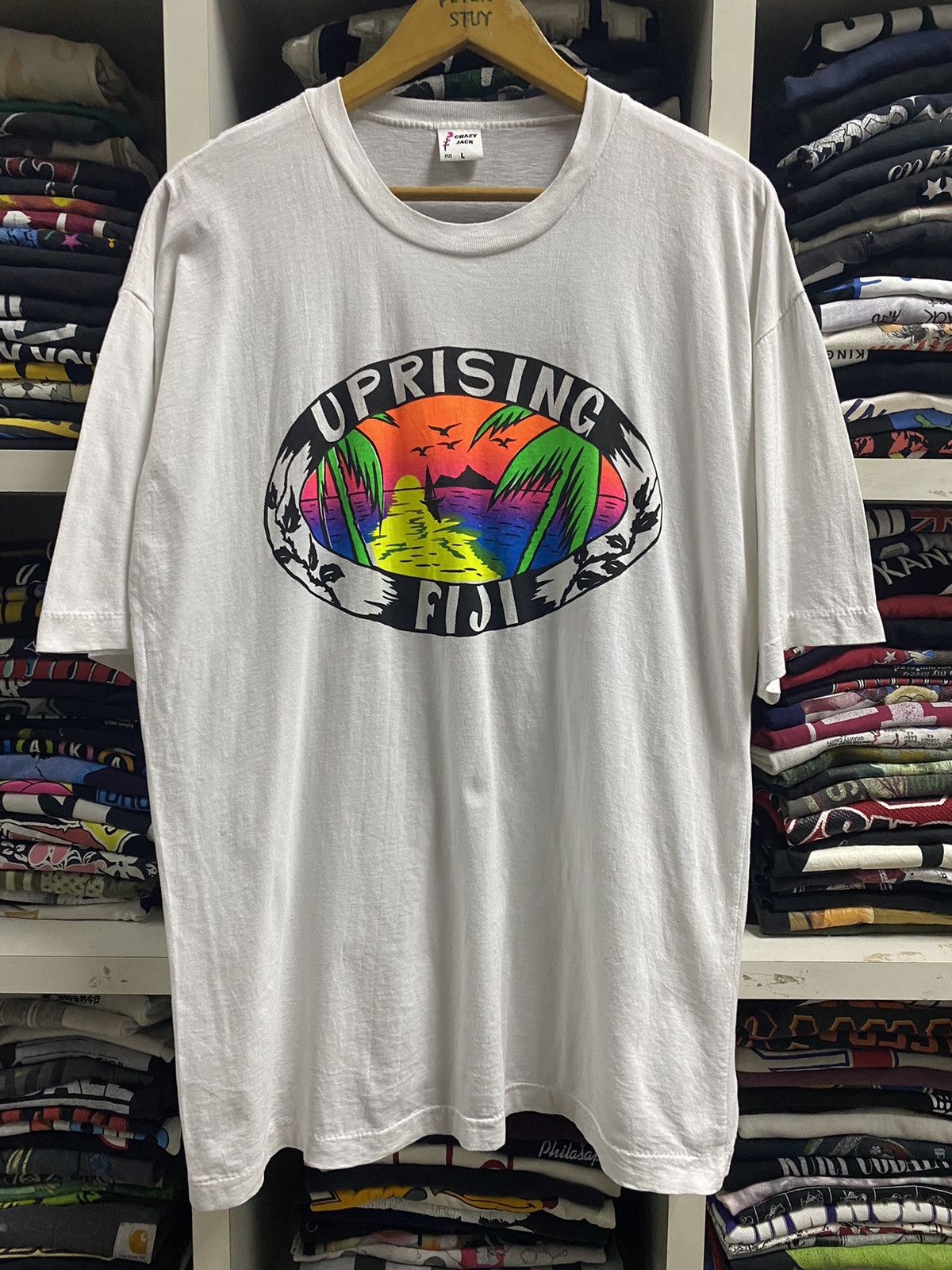 Vintage Vintage Uprising fiji tee Size US L / EU 52-54 / 3 - 2 Thumbnail