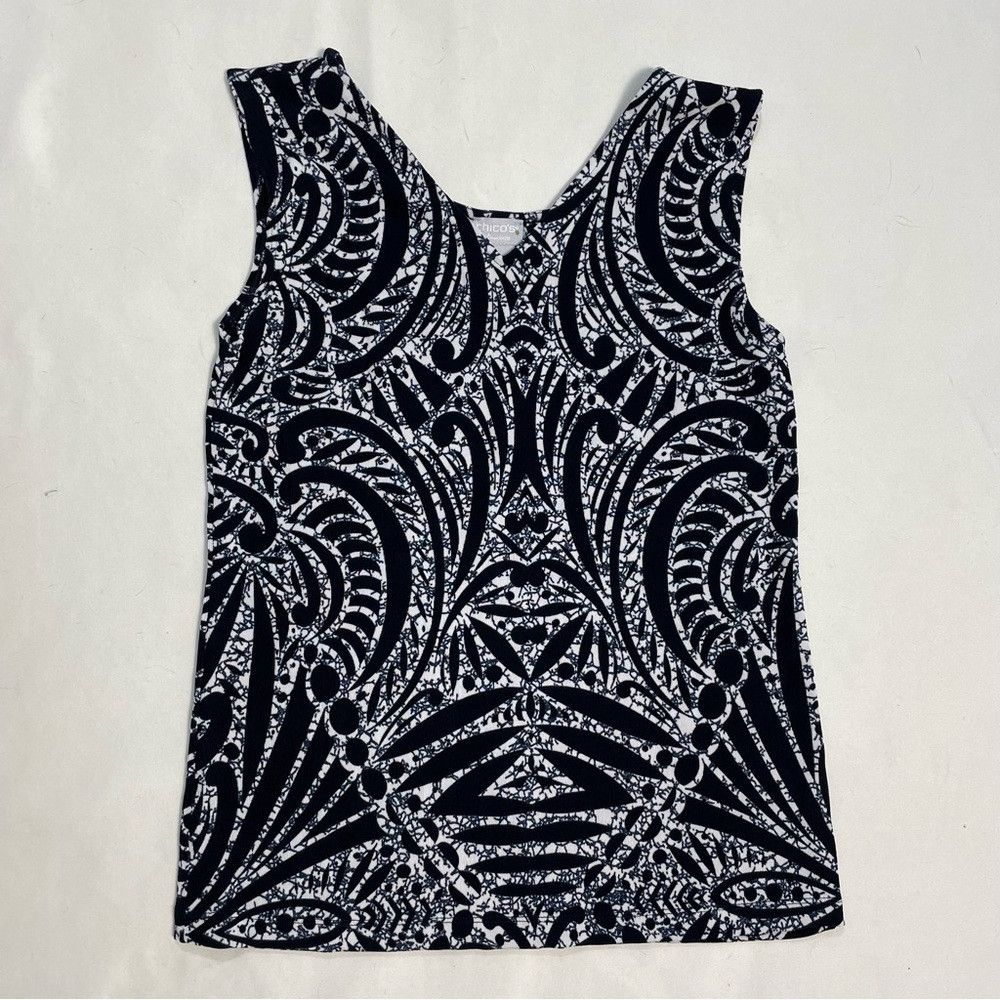 Chicos New Chico's Travelers Liquid Knit Sleeveless Top Size 00 US Size XS / US 0-2 / IT 36-38 - 5 Thumbnail