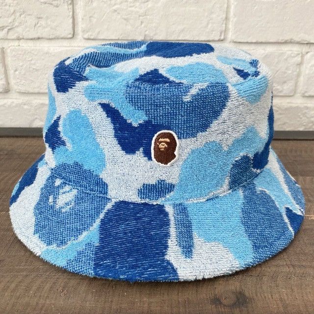 Bape BAPE ABC CAMO BLUE PILE JACQUARD BUCKET HAT a bathing ape Size ONE SIZE - 1 Thumbnail