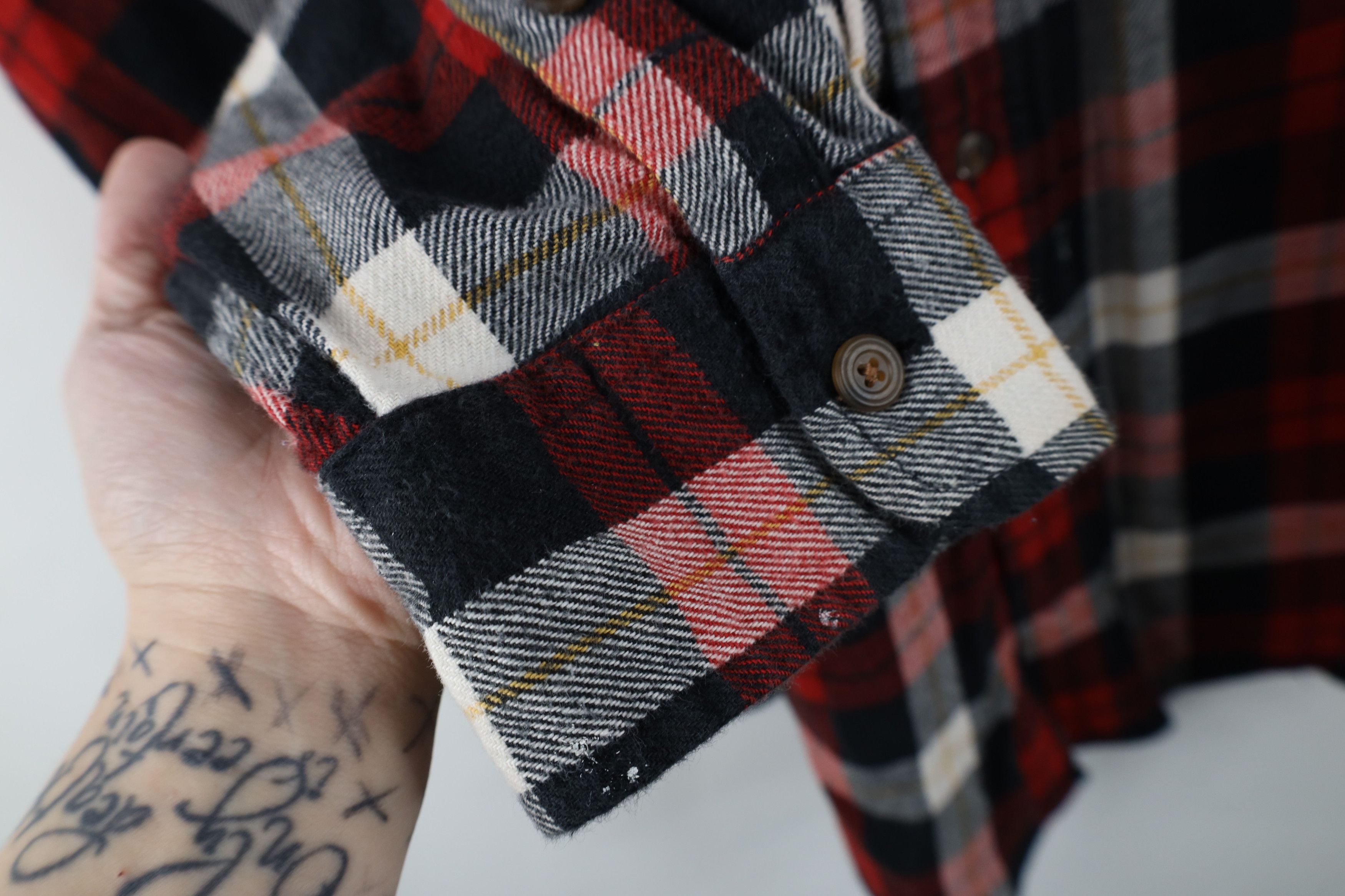 J.Crew Vintage 90s J Crew Flannel Collared Button Down Shirt Plaid Size US L / EU 52-54 / 3 - 8 Thumbnail
