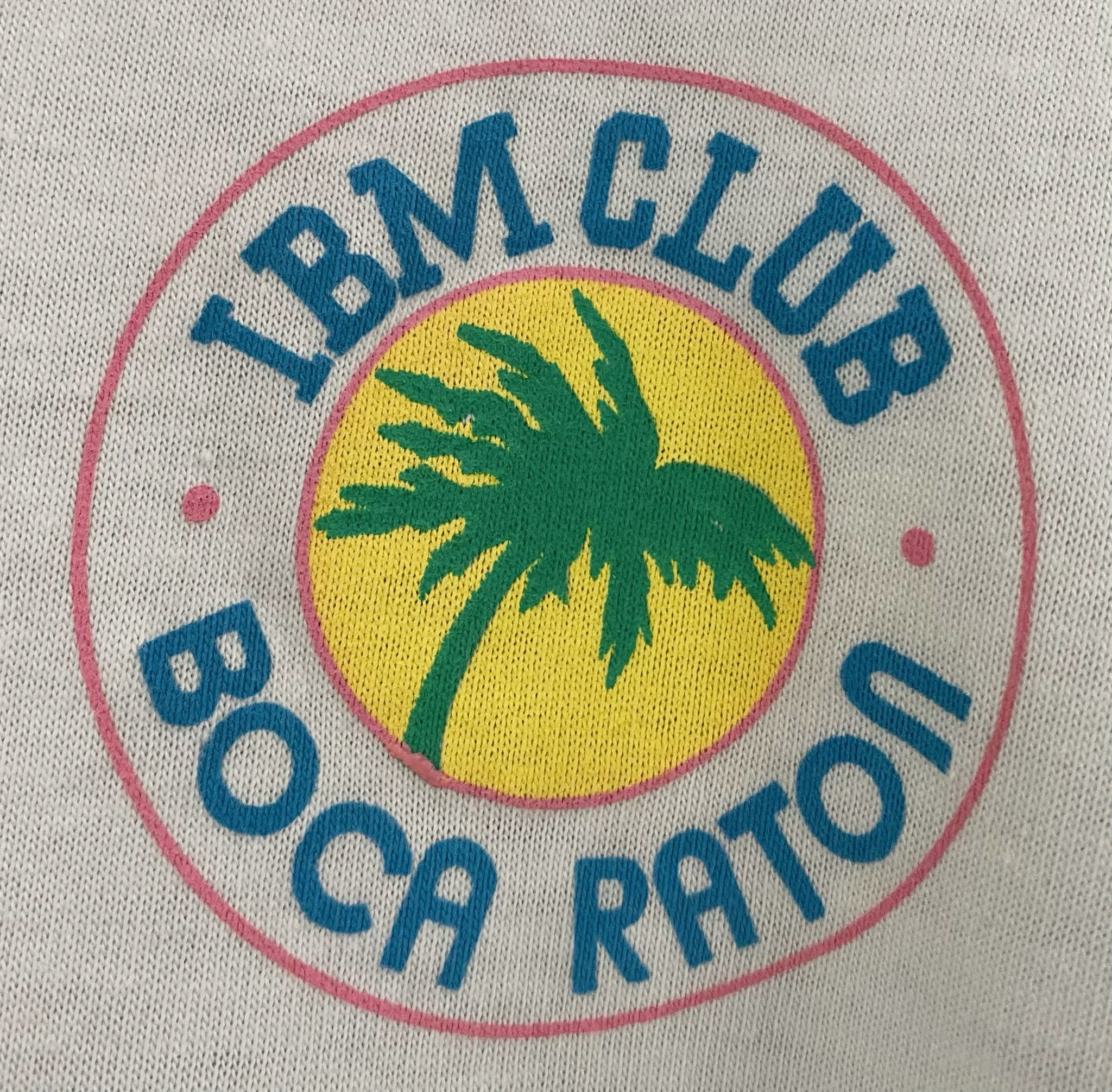 Hanes 80’s IBM Computer Club Boca Raton, FL Polo Shirt Medium Size US M / EU 48-50 / 2 - 2 Thumbnail