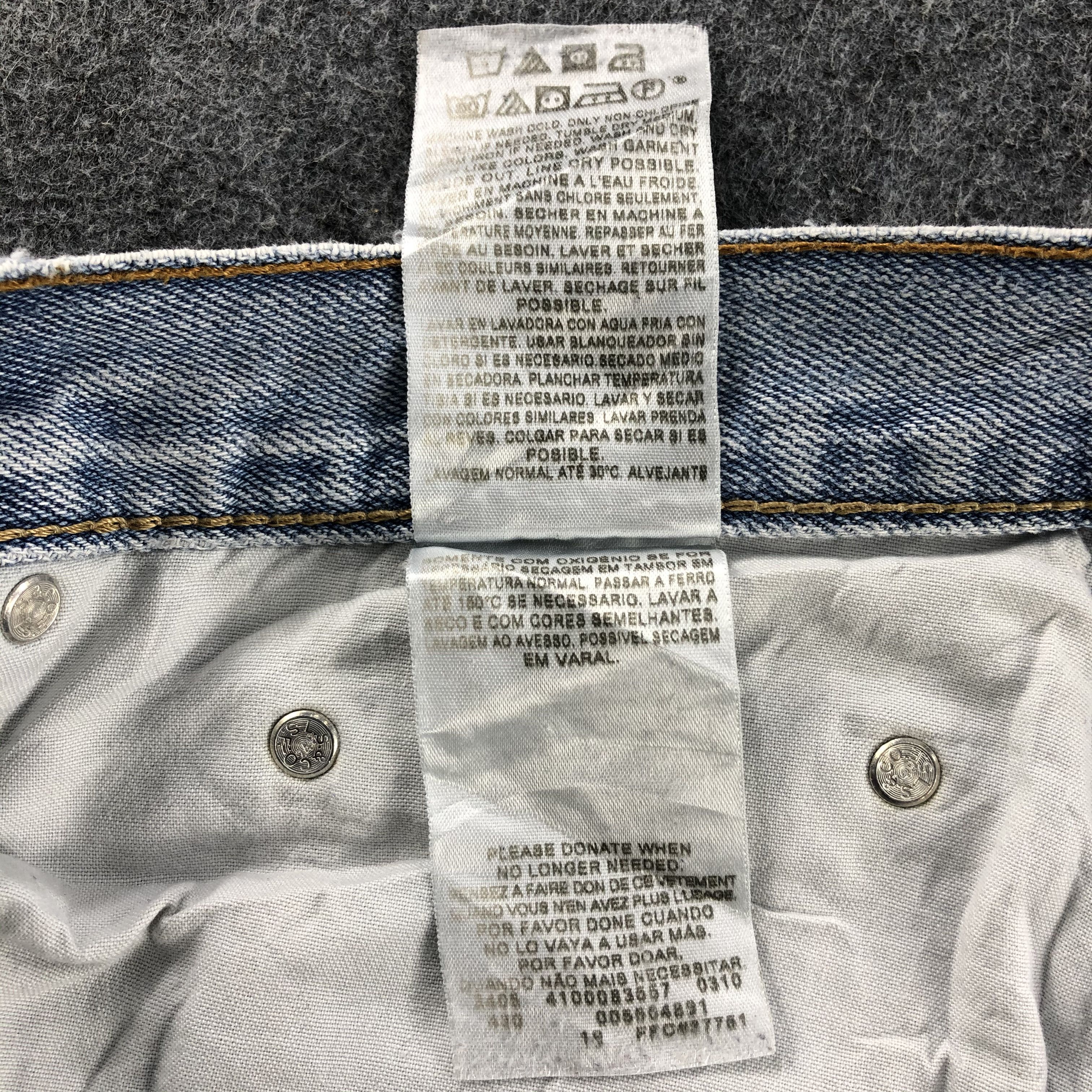 Levi's Light Wash Vintage Levis 550 Jeans-J1151 Size US 38 / EU 54 - 12 Thumbnail