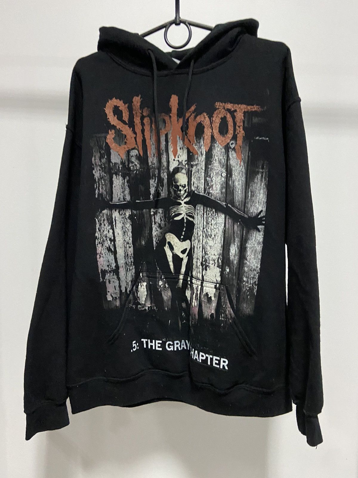 Band Tees × Vintage Slipknot 5: The Gray Chapter big print hoodie rock band Size US M / EU 48-50 / 2 - 5 Thumbnail