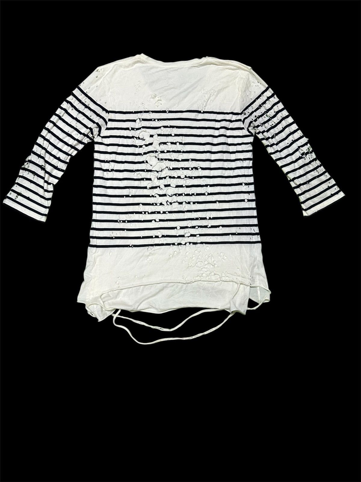 Maison MIHARA YASUHIRO Miharayasuhiro distressed tee Size S / US 4 / IT 40 - 2 Thumbnail