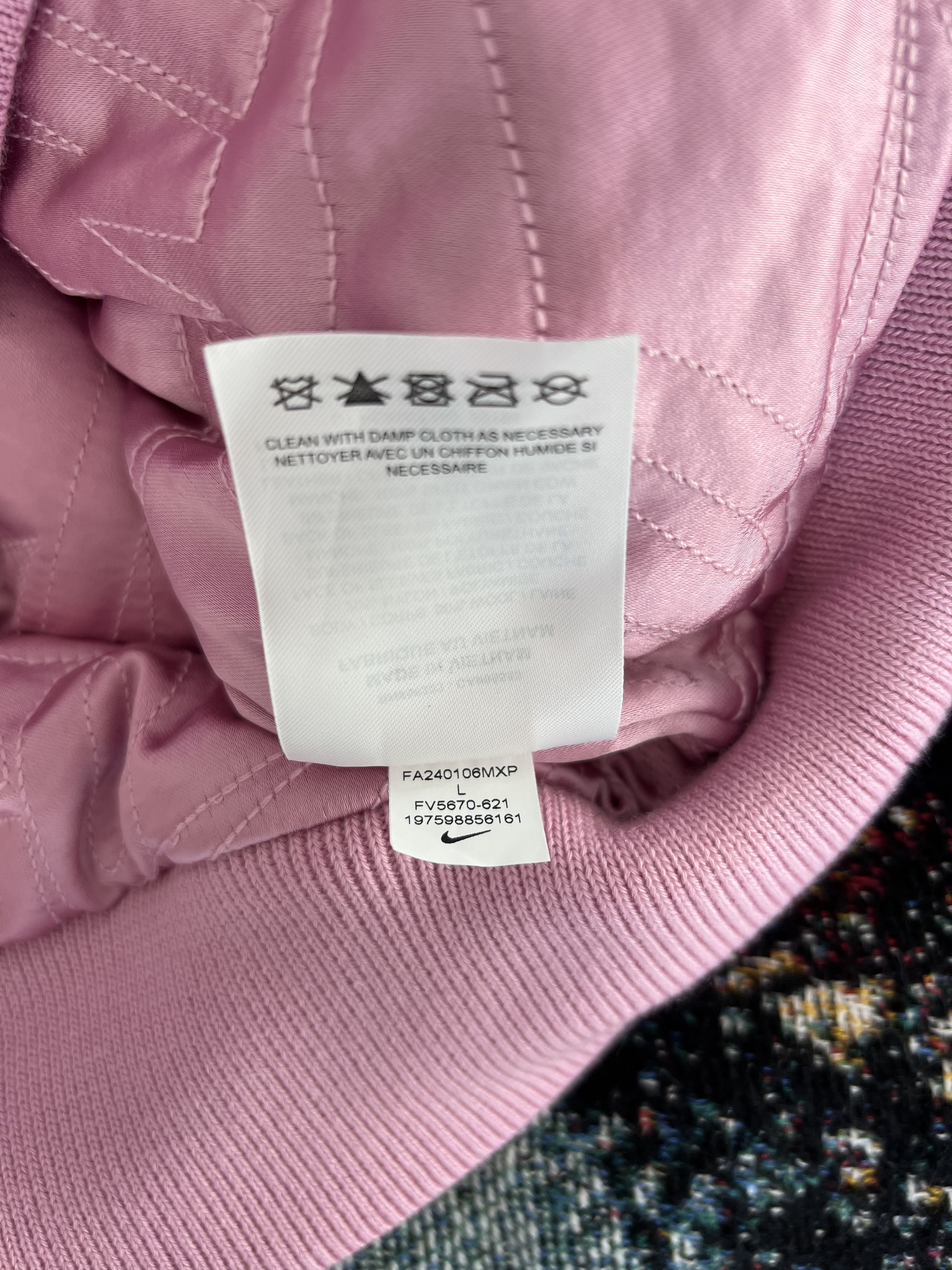 Nigo × Nike Nike Nigo Varsity Jacket in Pink Size US L / EU 52-54 / 3 - 10 Thumbnail