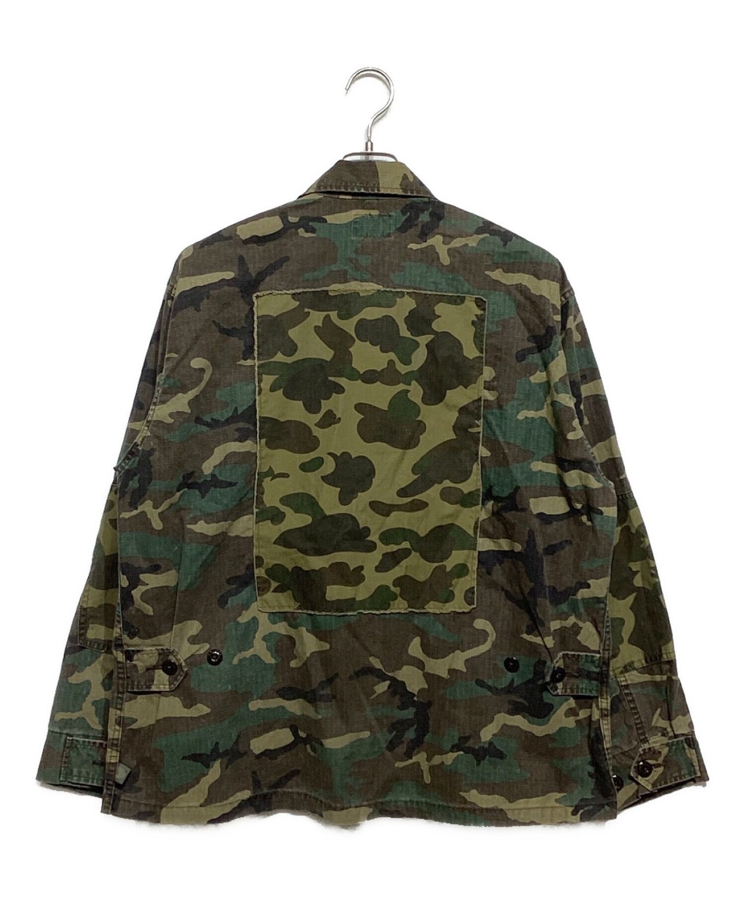 Bape × Wtaps WTAPS × A BATHING APE 2017 JUNGLE L/S SHIRT Olive Size S Size US S / EU 44-46 / 1 - 2 Thumbnail