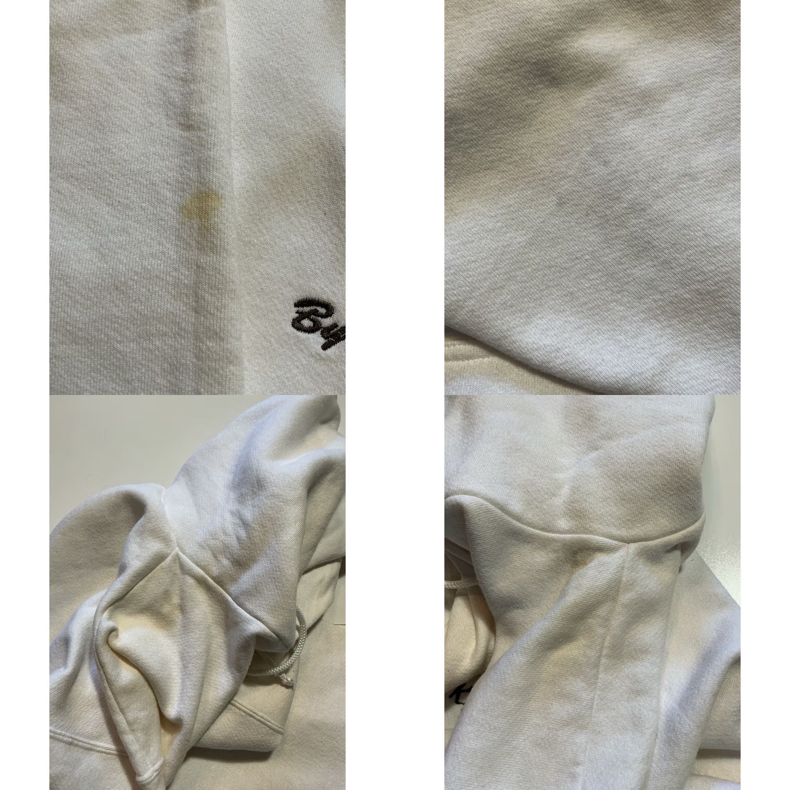 Vintage VINTAGE Knockout 90s Y2K Embroidered Pullover Hoodie XXL White Men Mens Hoodie Size US XXL / EU 58 / 5 - 8 Thumbnail