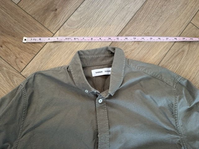 Samsoe Samsoe Green cotton shirt Size US M / EU 48-50 / 2 - 2 Thumbnail